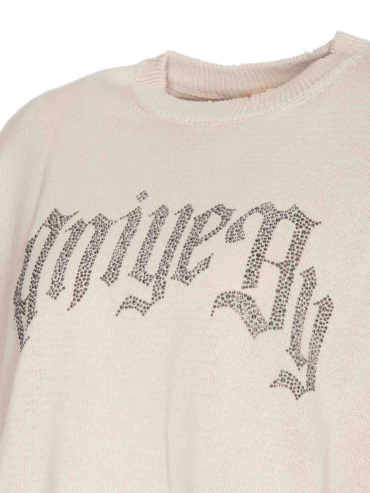 Shop Aniye By Logo Sweater In White