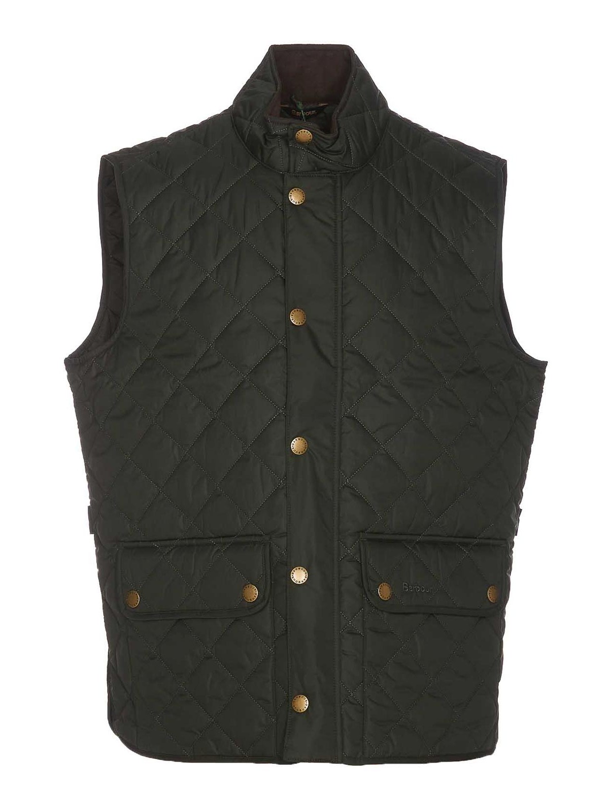 Barbour New Lowerdale Vest In Green