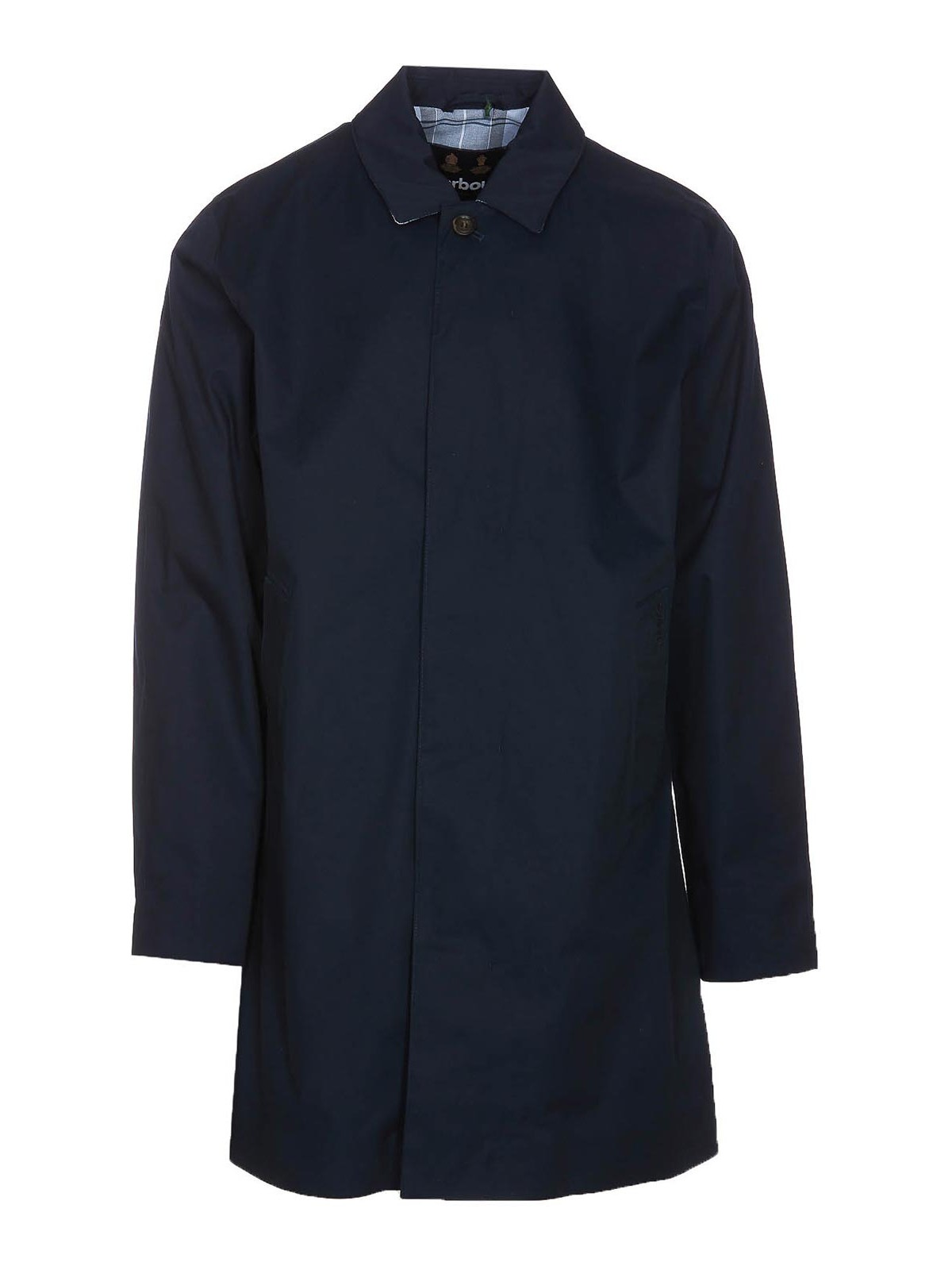 Barbour Blue Rokig Jacket With Buttons Regular