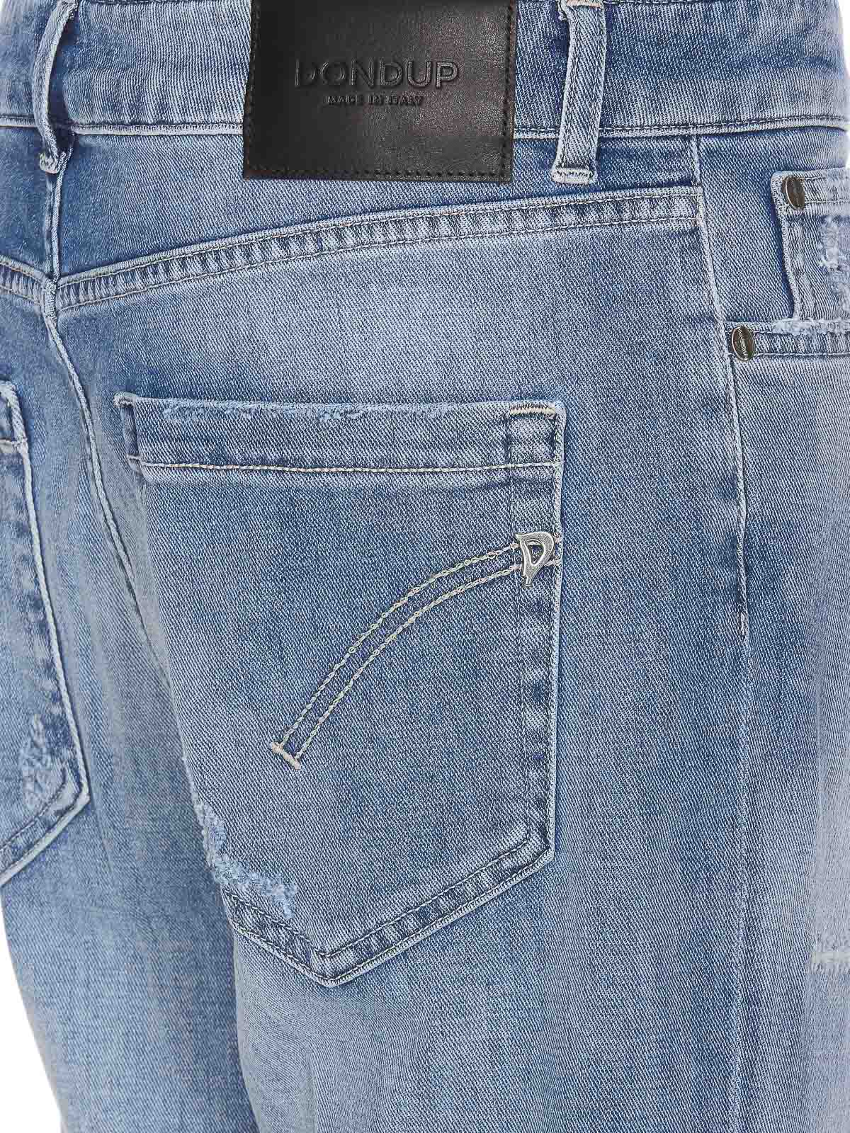 Shop Dondup Koons Gioiello Denim Jeans In Blue