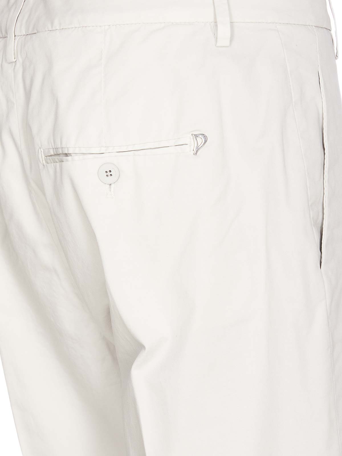 Shop Dondup Nima Loose Pants In White