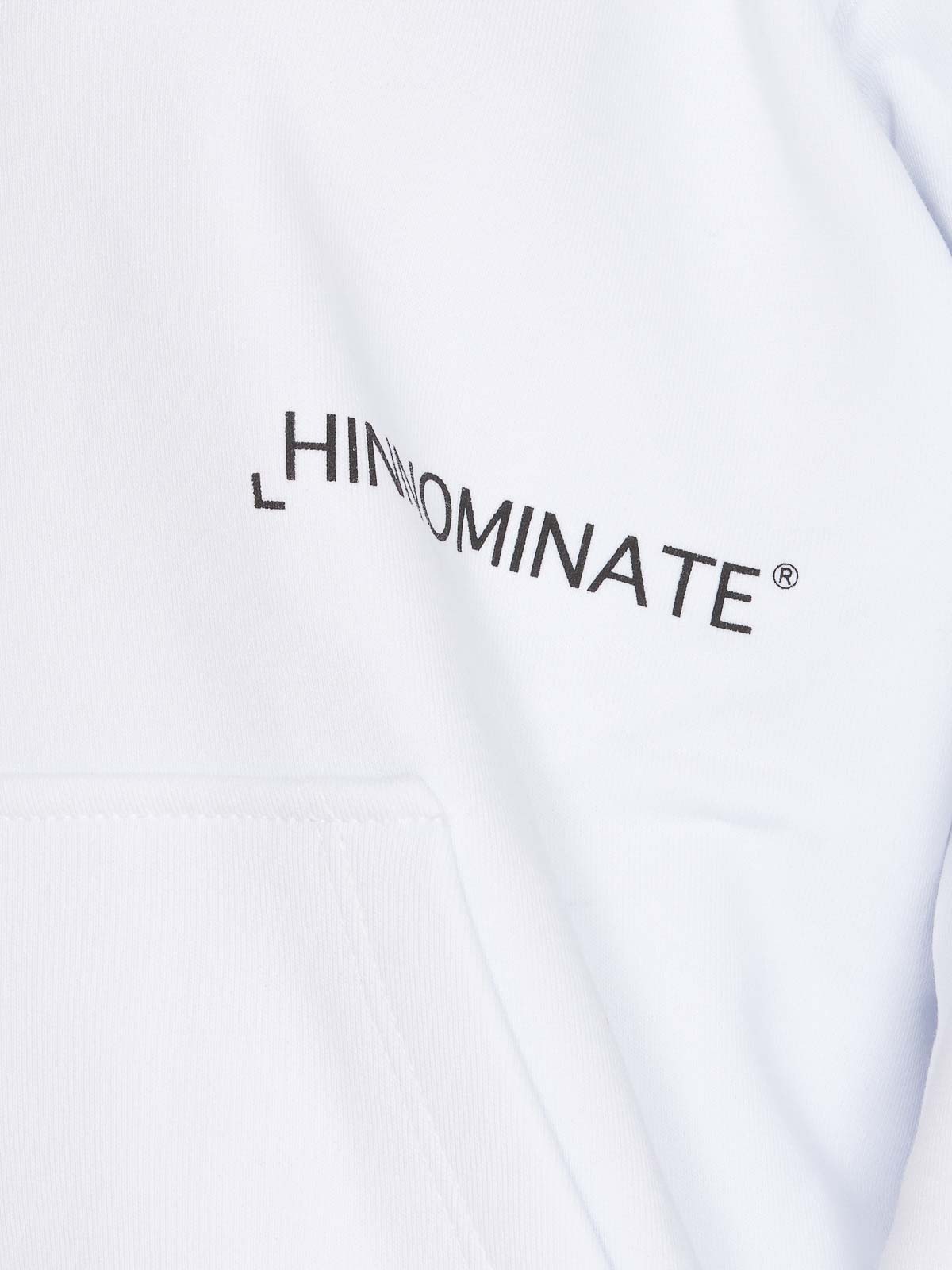 Shop Hinnominate Zipped Sweatshirt In White