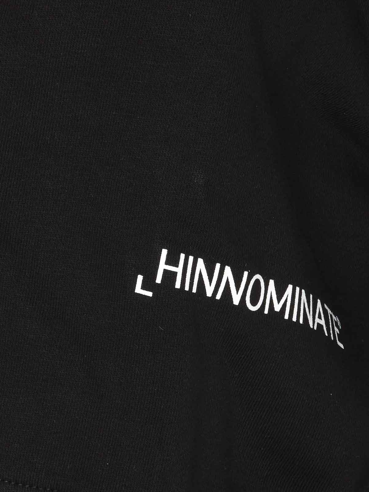 Shop Hinnominate Cropped Sweatshirt In Black