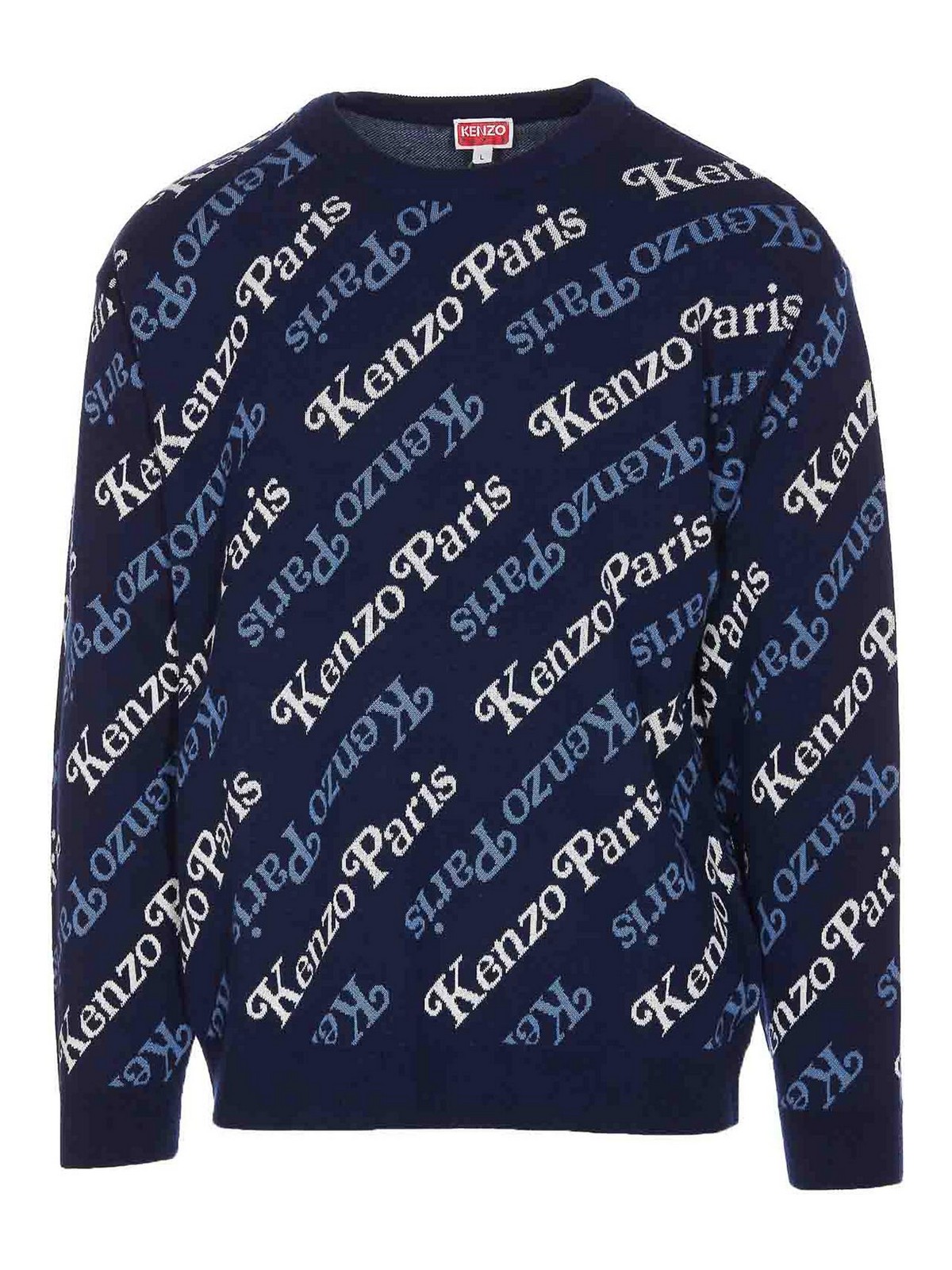 Shop Kenzo Sweatshirt In Blue