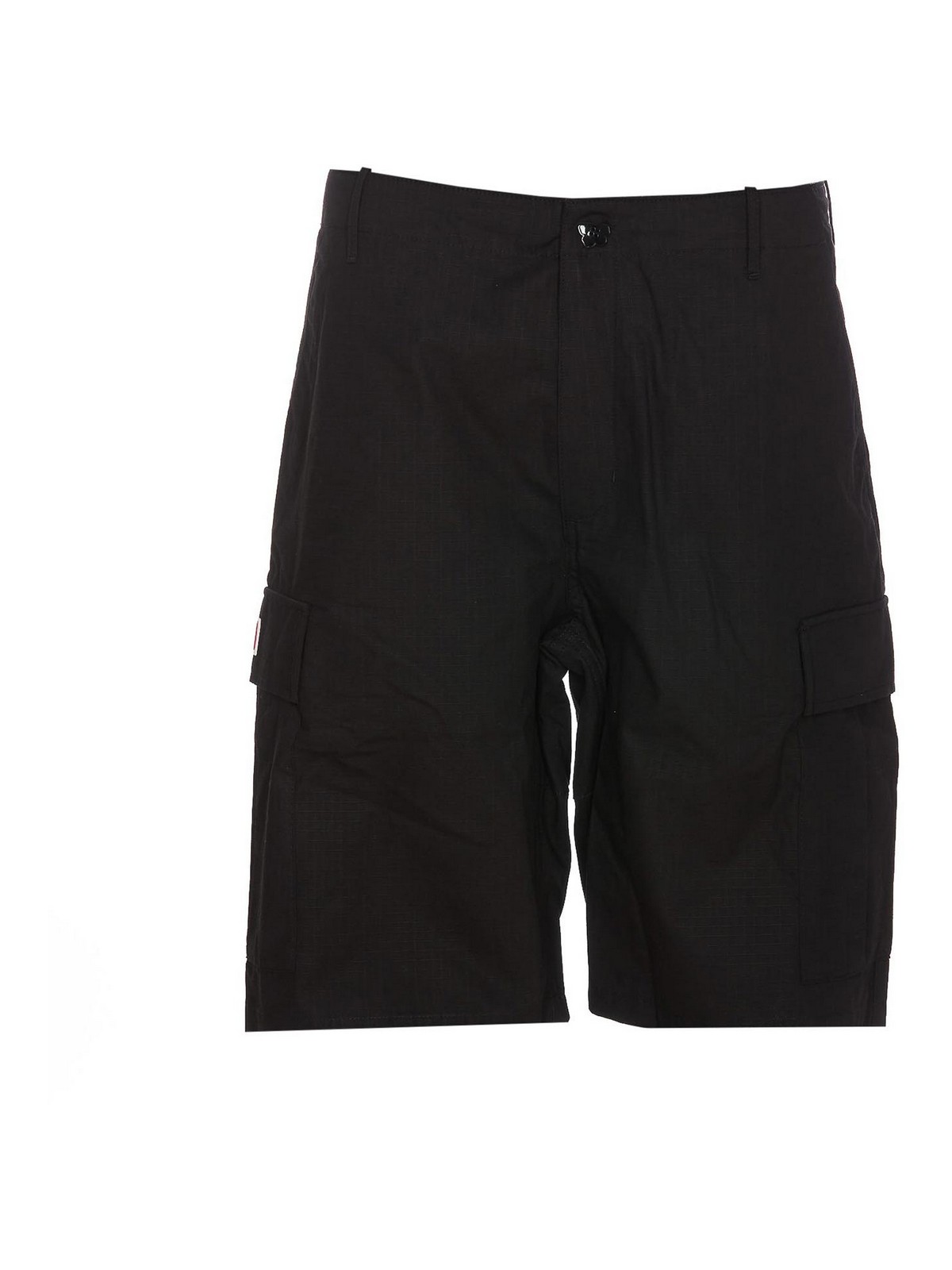 Kenzo Paris Cargo Workwear Shorts In Black