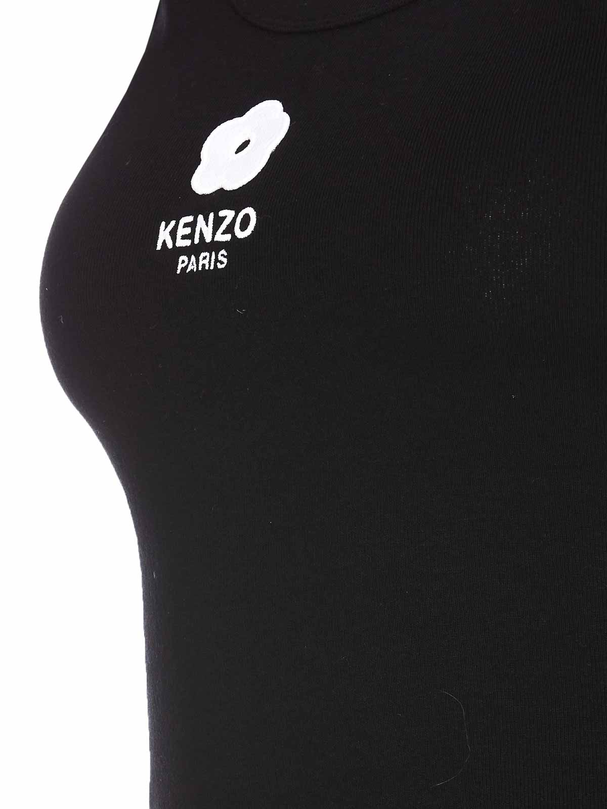Shop Kenzo Top - Negro In Black