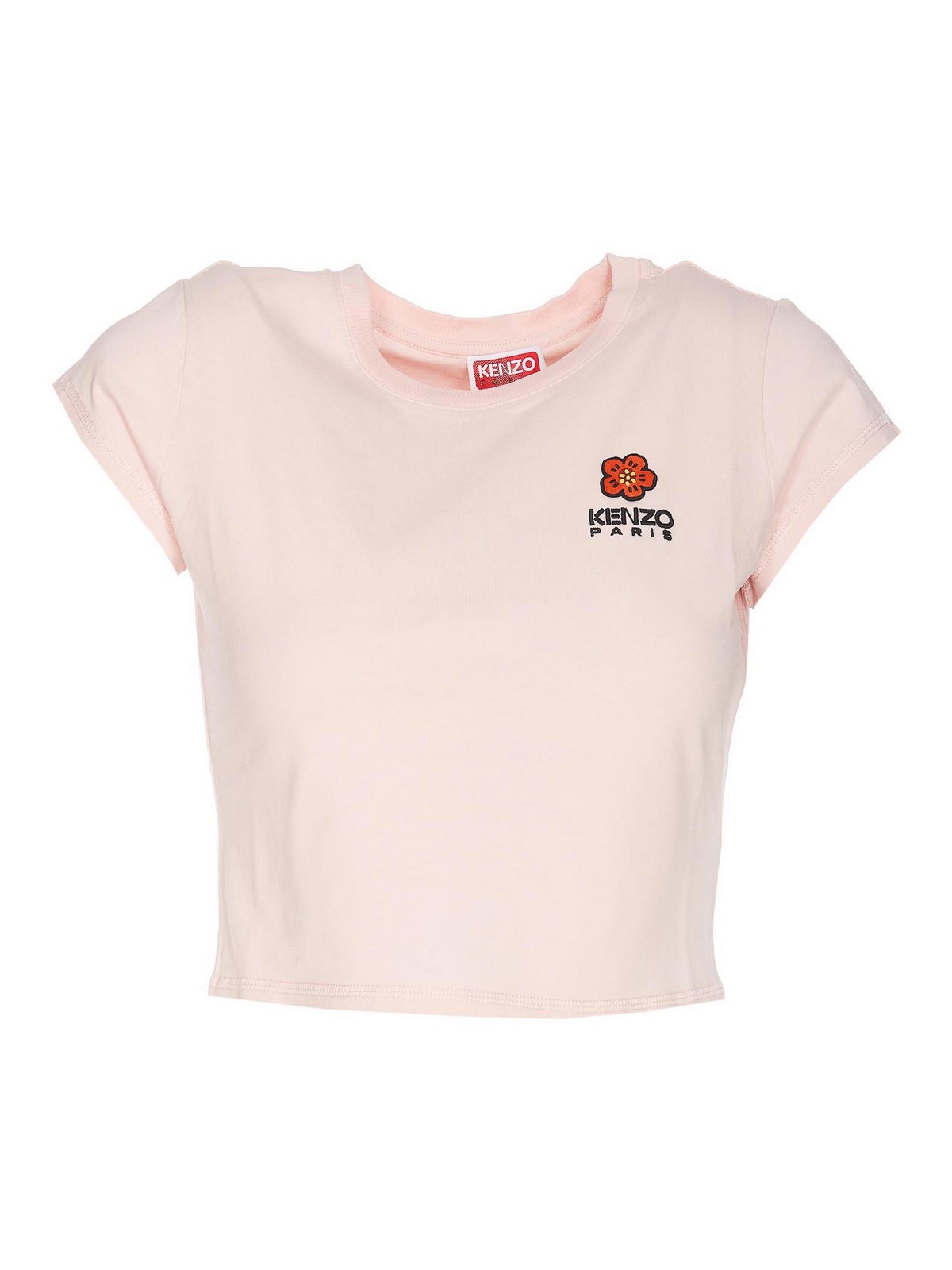 Kenzo Boke Crest Baby T-shirt In Nude & Neutrals
