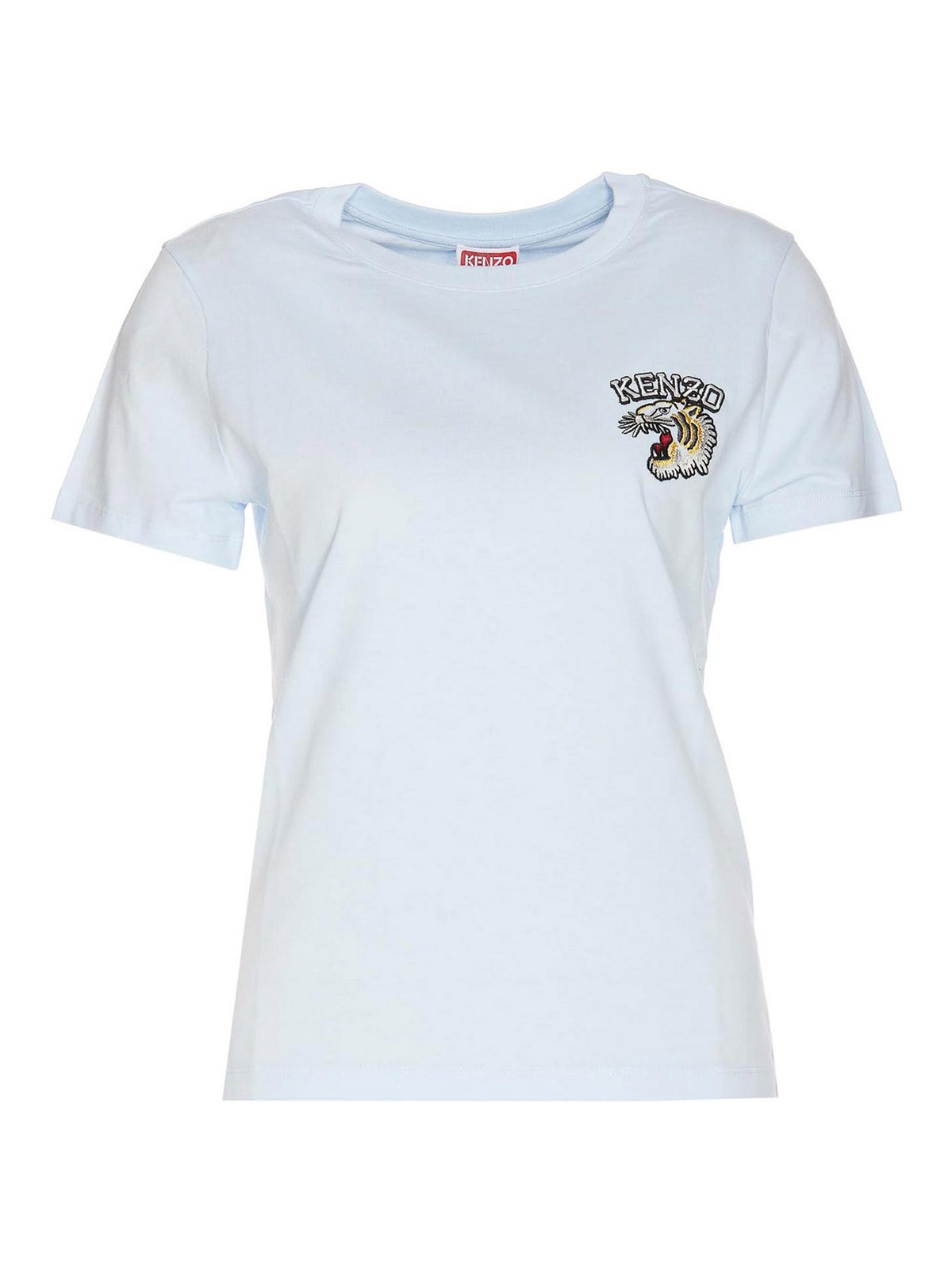 Kenzo Tiger Varsity Classic T-shirt In Blue