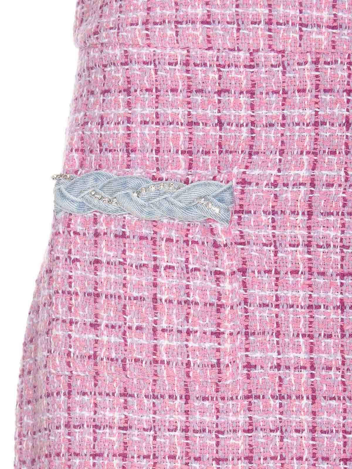Shop Liu •jo Minifalda - Color Carne Y Neutral In Nude & Neutrals