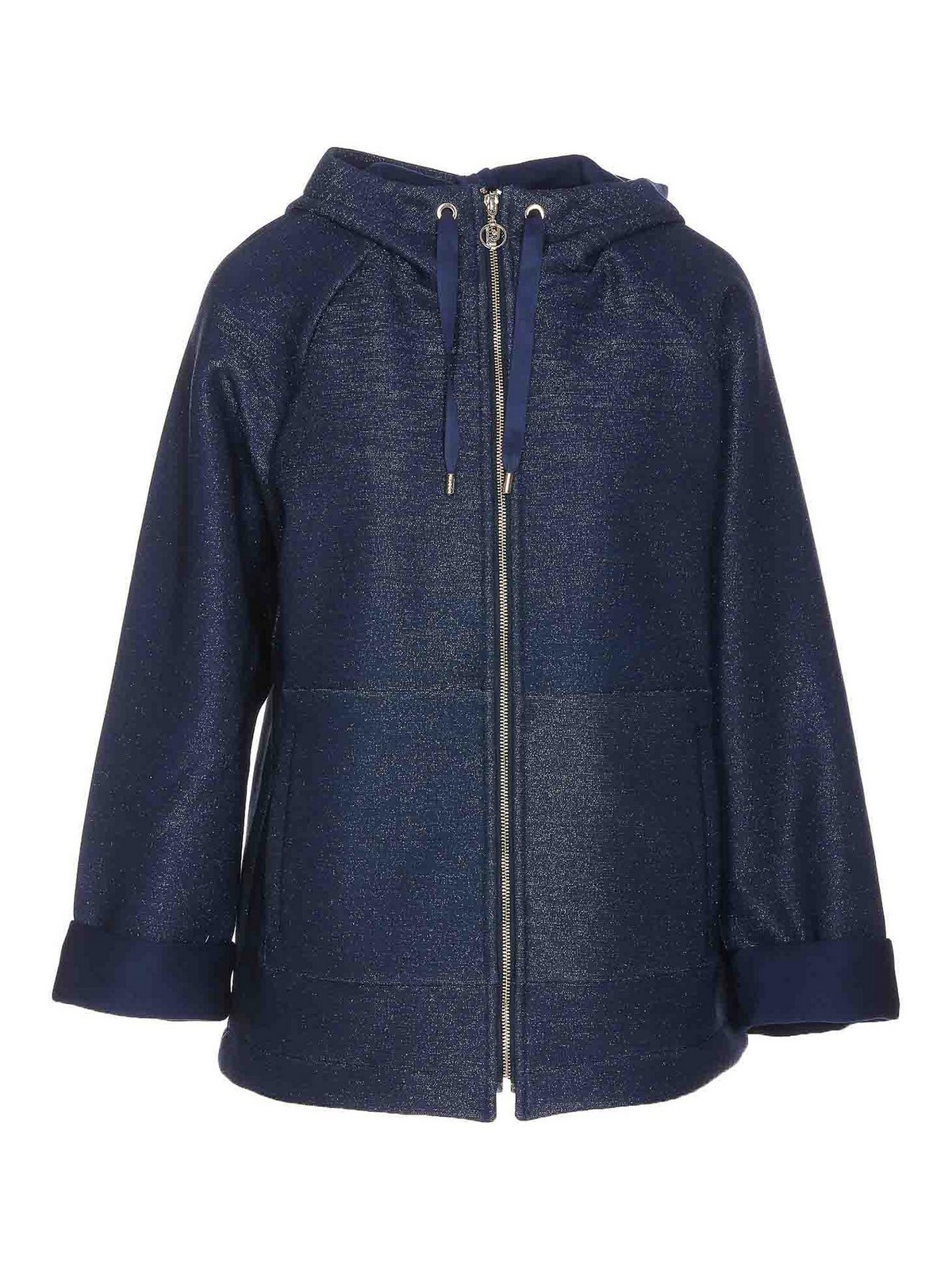 Shop Liu •jo Casual Jacket In Blue