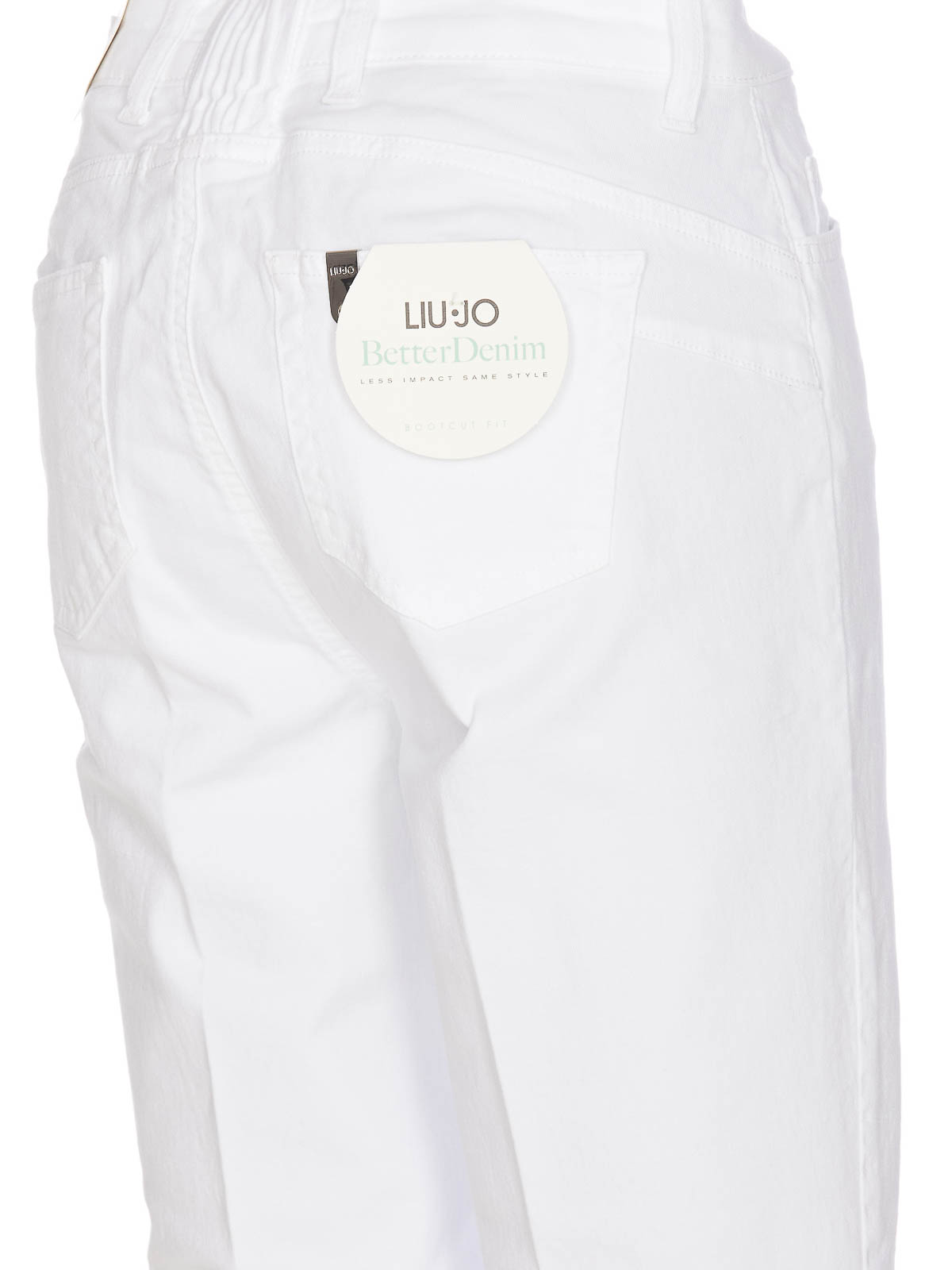 Shop Liu •jo Vaqueros Rectos - Parfait Princess In White