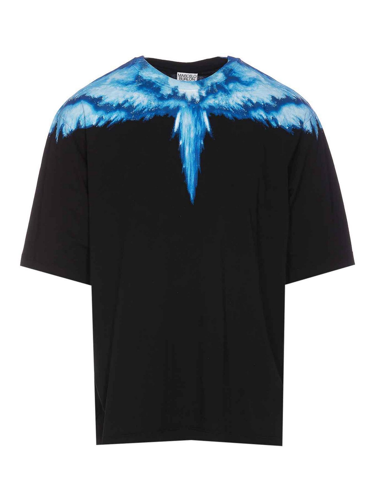 Shop Marcelo Burlon County Of Milan Colordust Wings T-shirt In Black