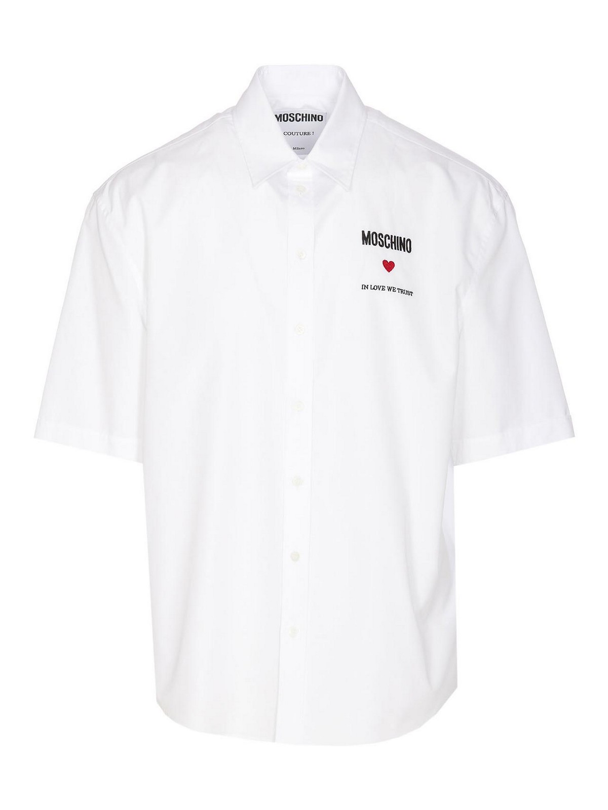 Moschino シャツ - 白 - ホワイト - メンズ | 022402351001