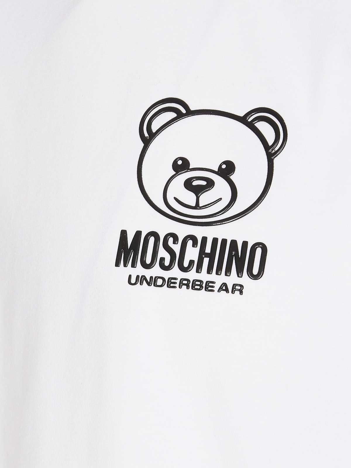 Shop Moschino Camiseta - Blanco In White