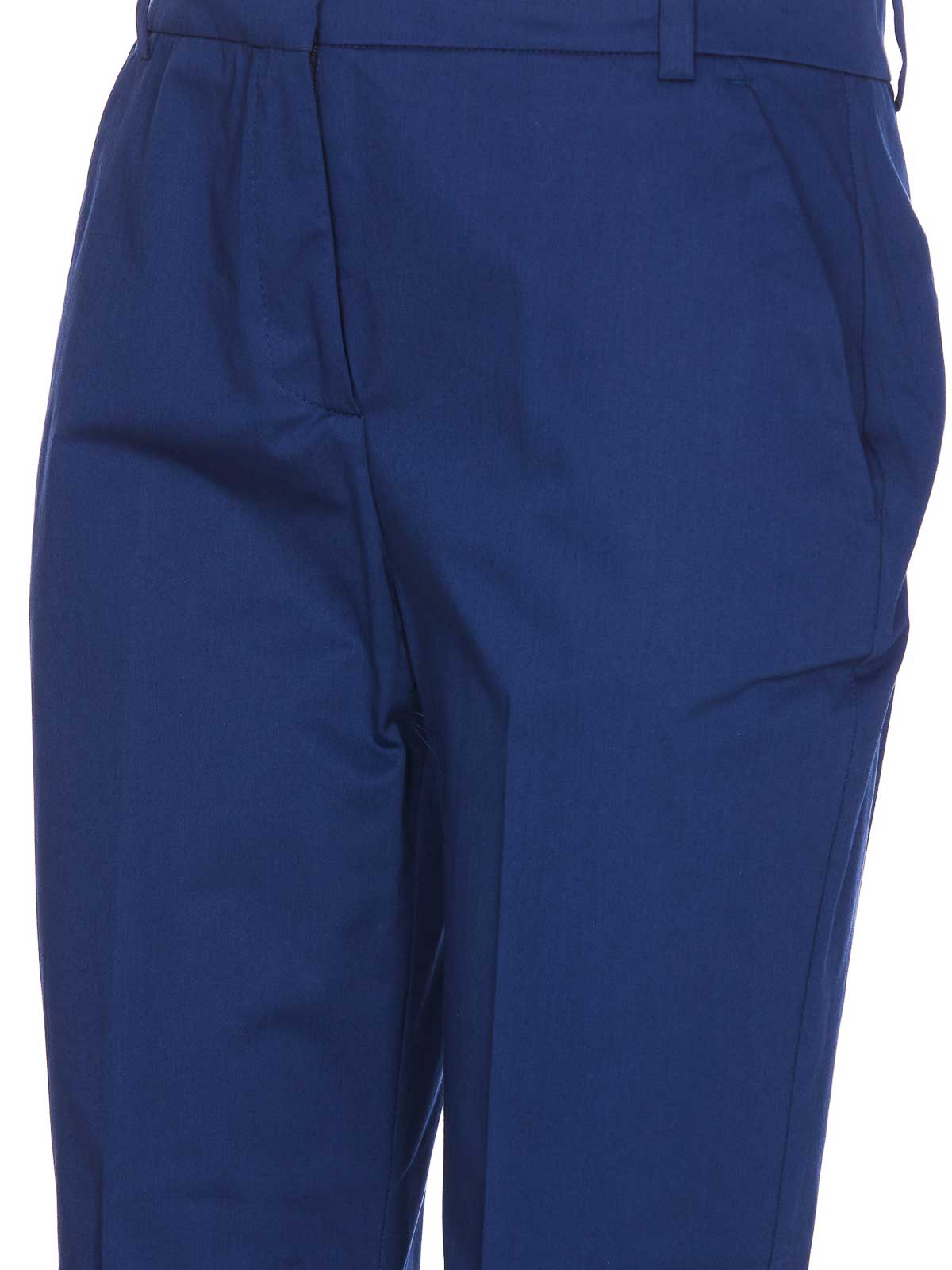 Shop Pinko Cigarette-fit Pants In Blue