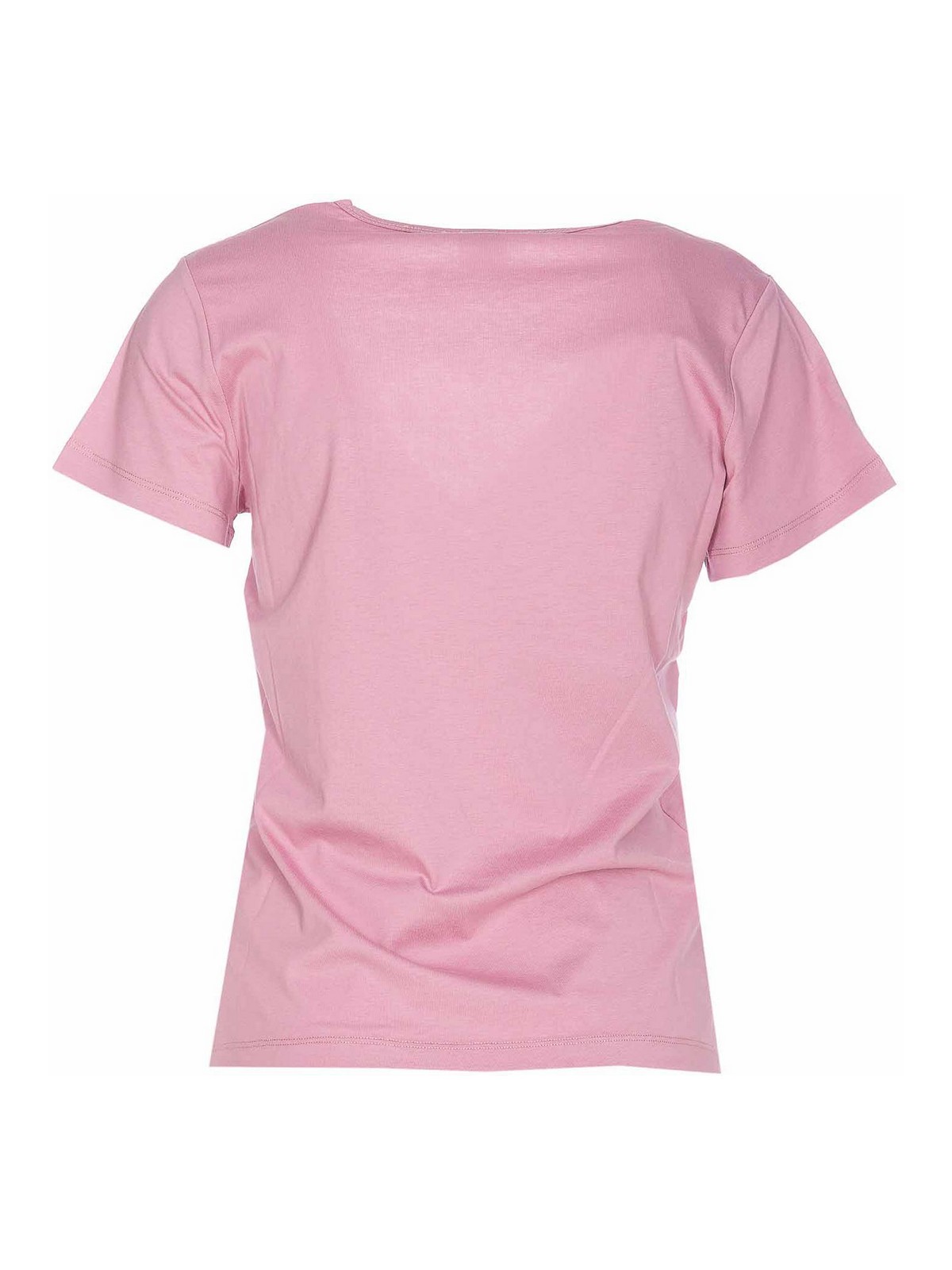 Shop Pinko Turbato T-shirt In Nude & Neutrals