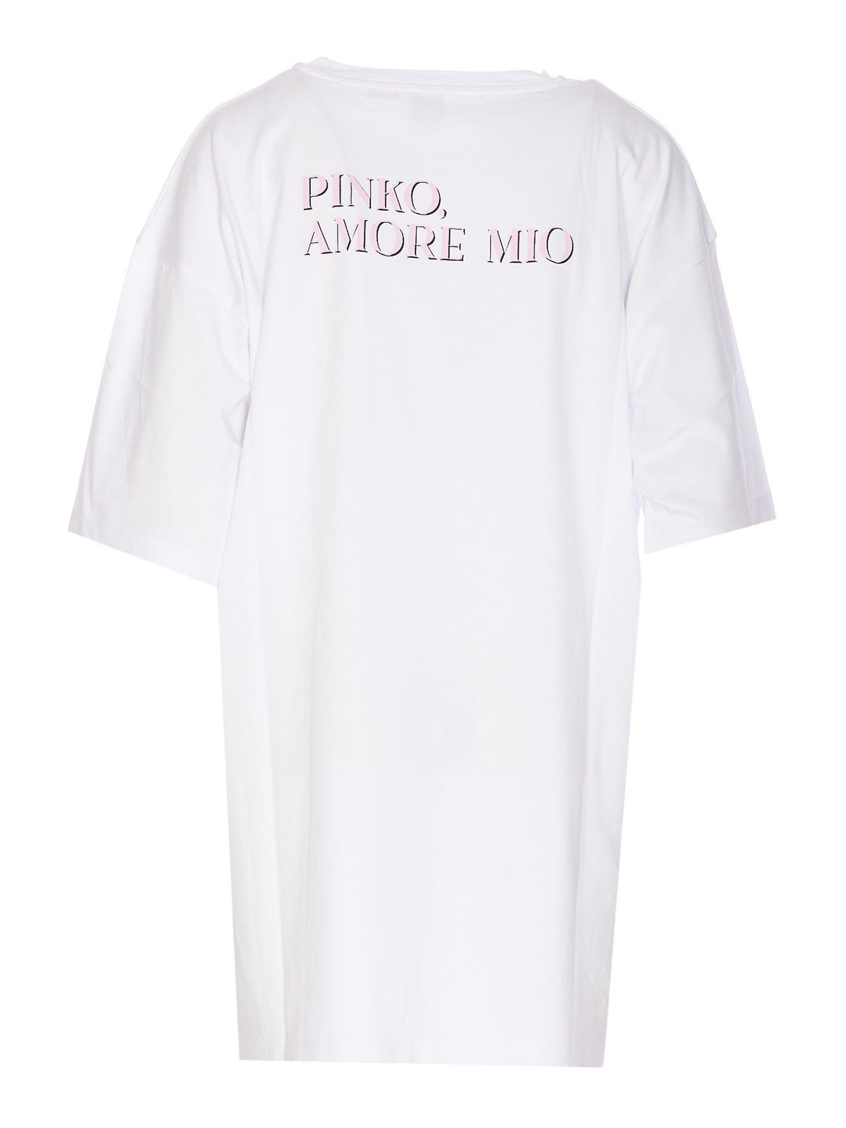 Shop Pinko Camiseta - Blanco In White