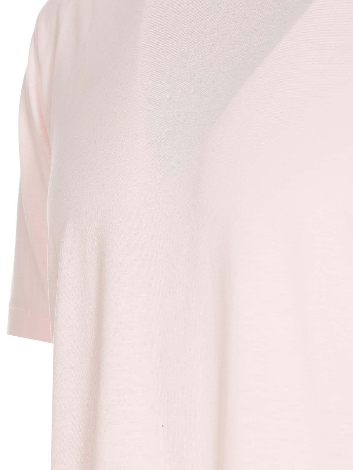 Shop Tom Ford Light Pink Tee Crewneck In Nude & Neutrals