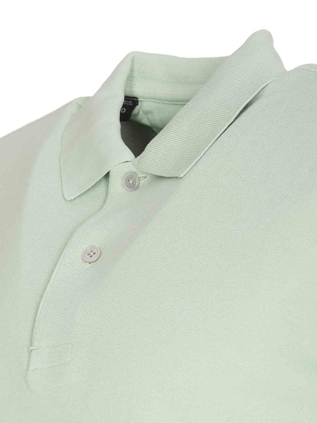 Shop Tom Ford Pale Mint Green Polo Regular Collar