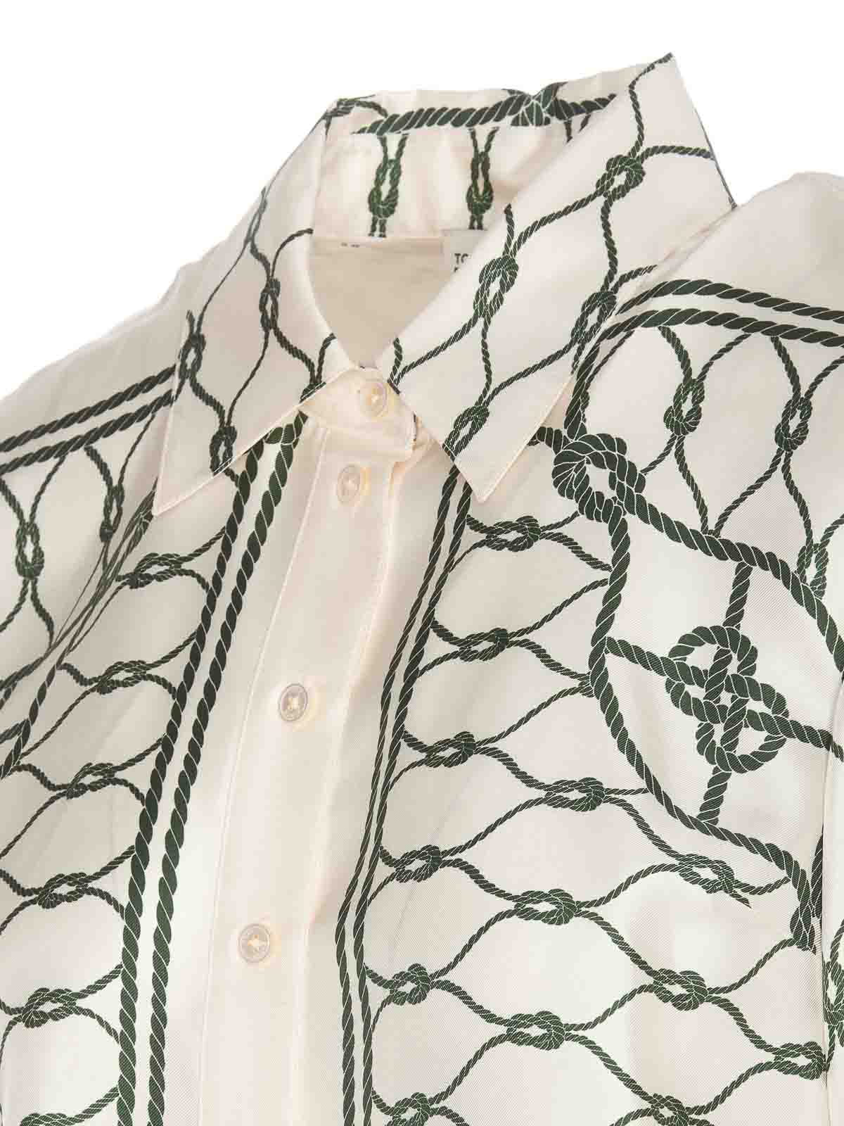 Shop Tory Burch Camisa - Blanco In White