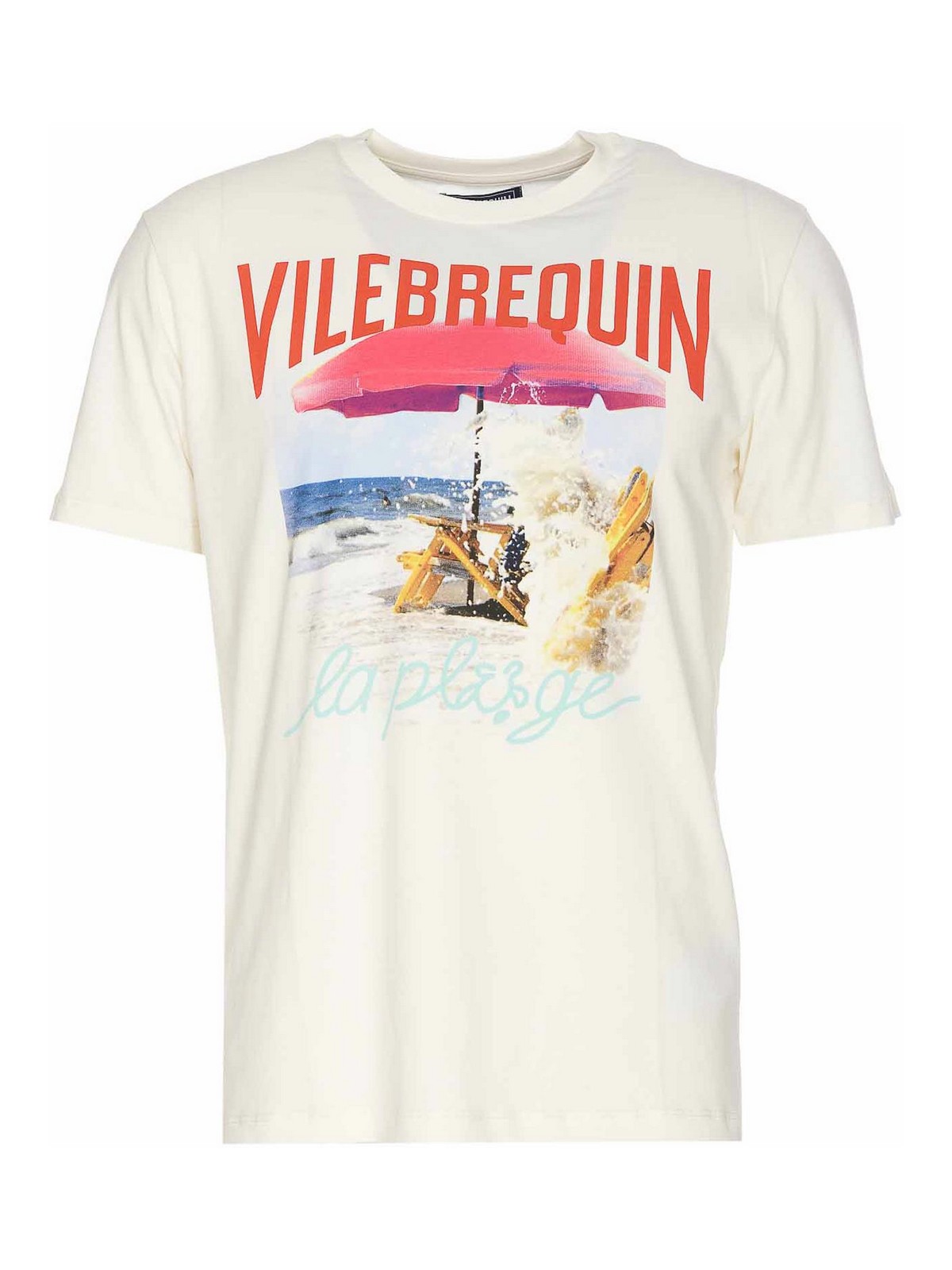 Shop Vilebrequin Camiseta - Blanco In White