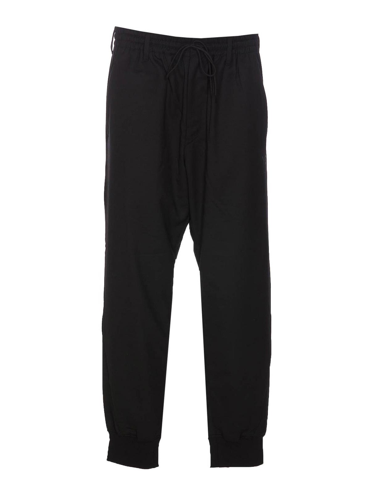 Y-3 Logo Track Trousers In Black