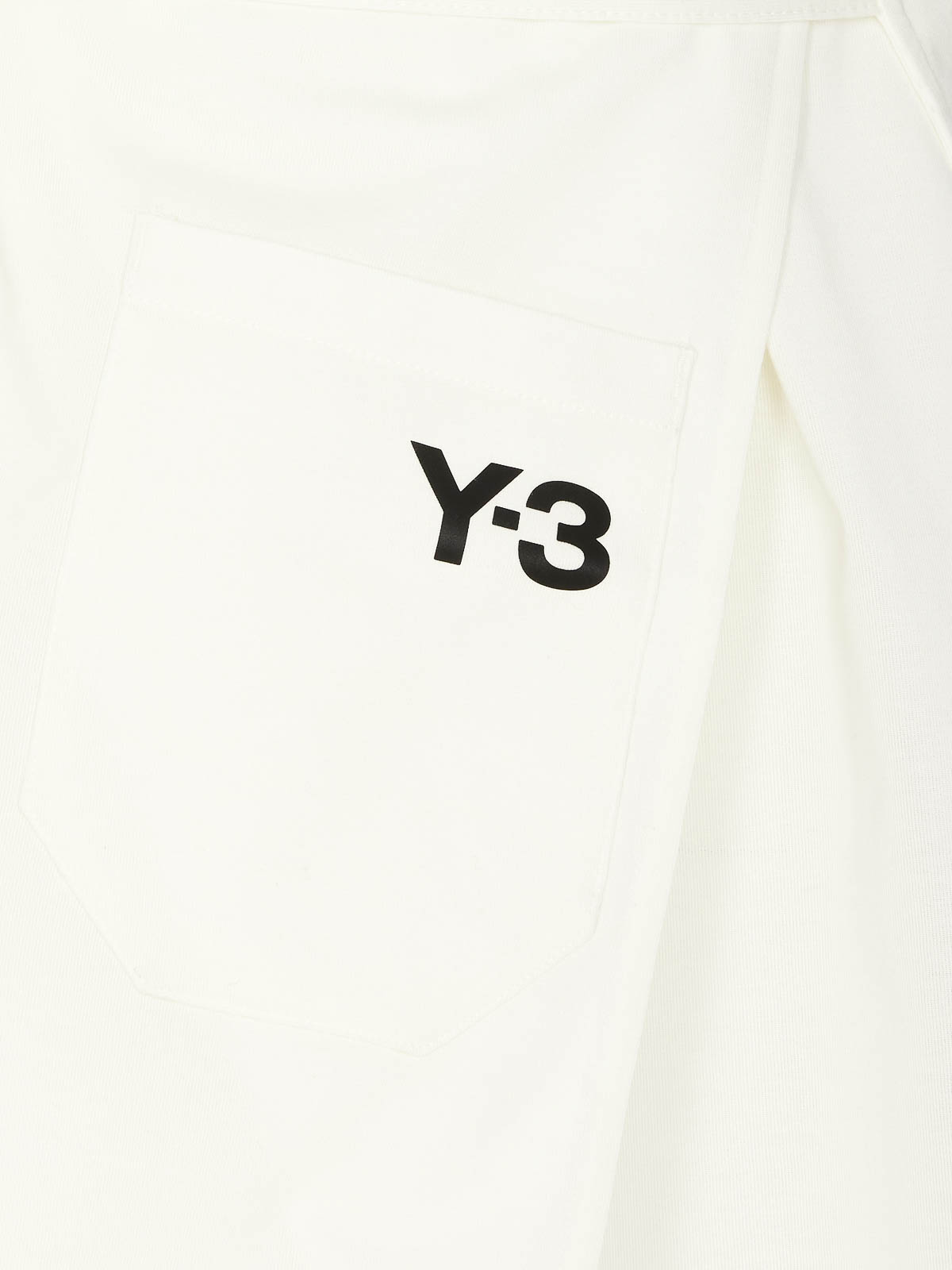Shop Y-3 Logo Closure Shirt In White