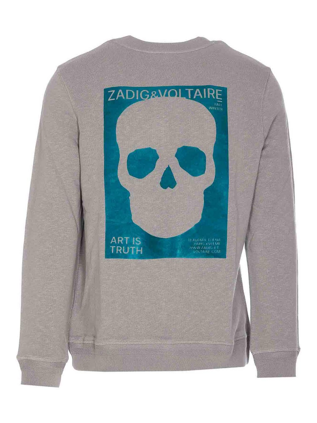 Shop Zadig & Voltaire Sudadera - Gris In Grey