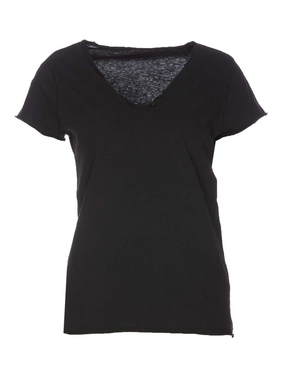 Shop Zadig & Voltaire Tunisien Peace Love Wings T-shirt In Black