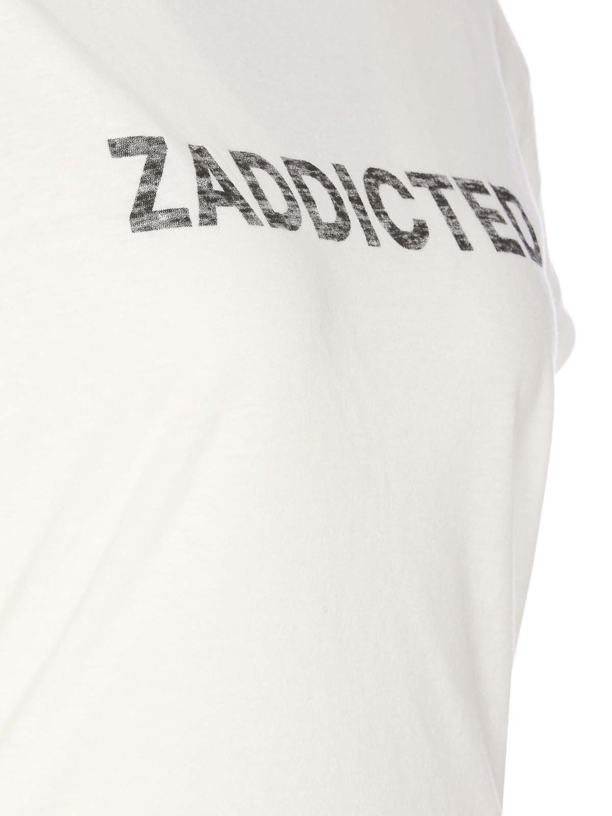 Shop Zadig & Voltaire Charlotte Zaddicted T-shirt In White
