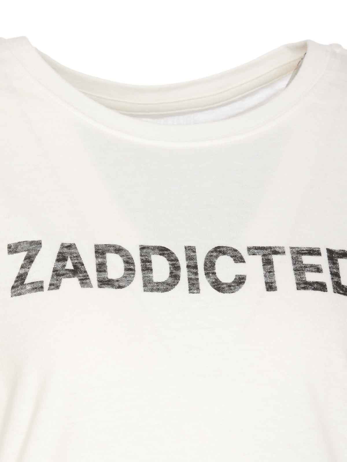 Shop Zadig & Voltaire Camiseta - Blanco In White
