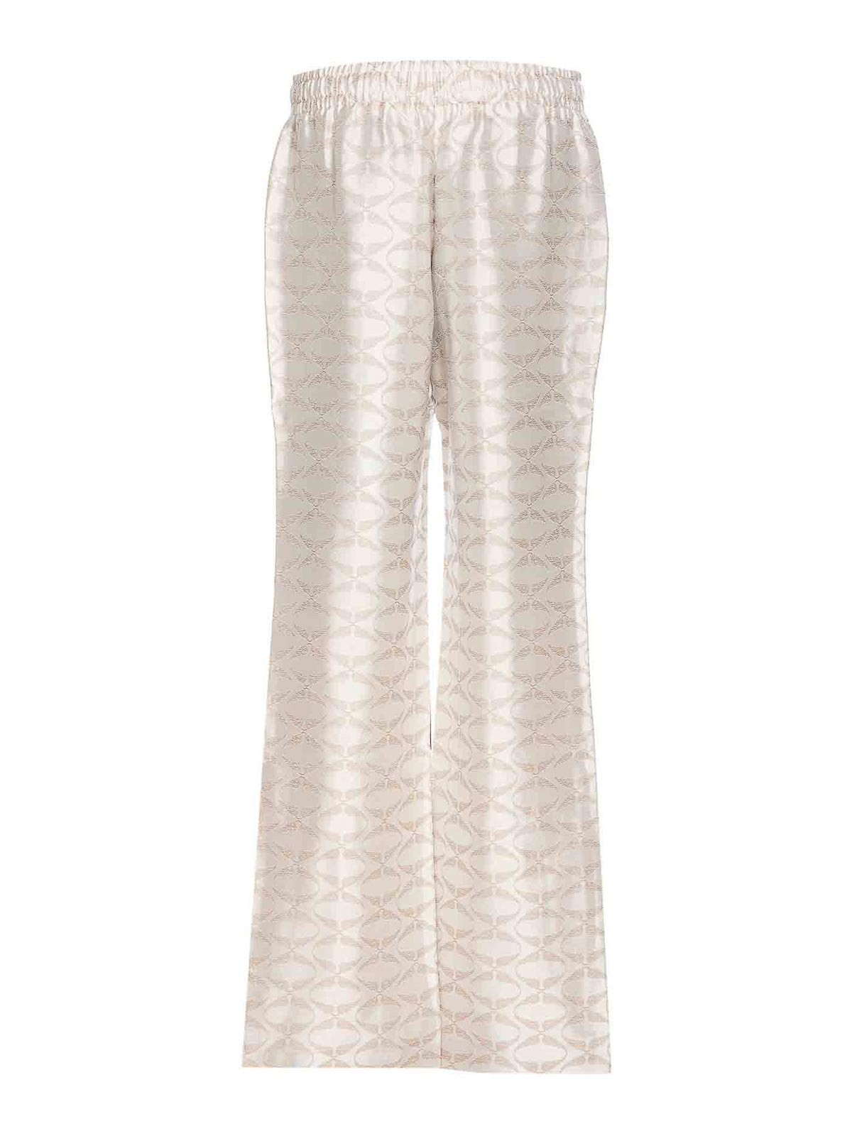 Shop Zadig & Voltaire Pomy Wings Pants In White