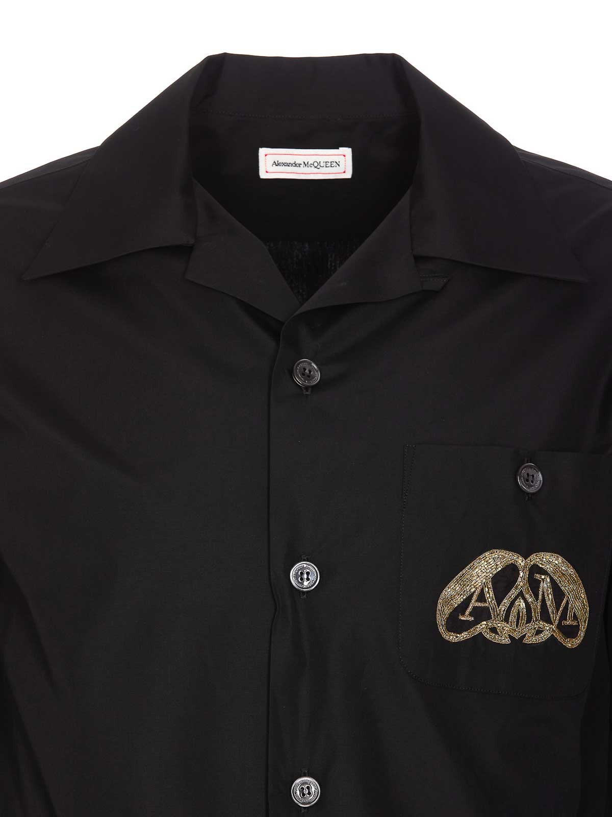 Shop Alexander Mcqueen Camisa - Negro In Black