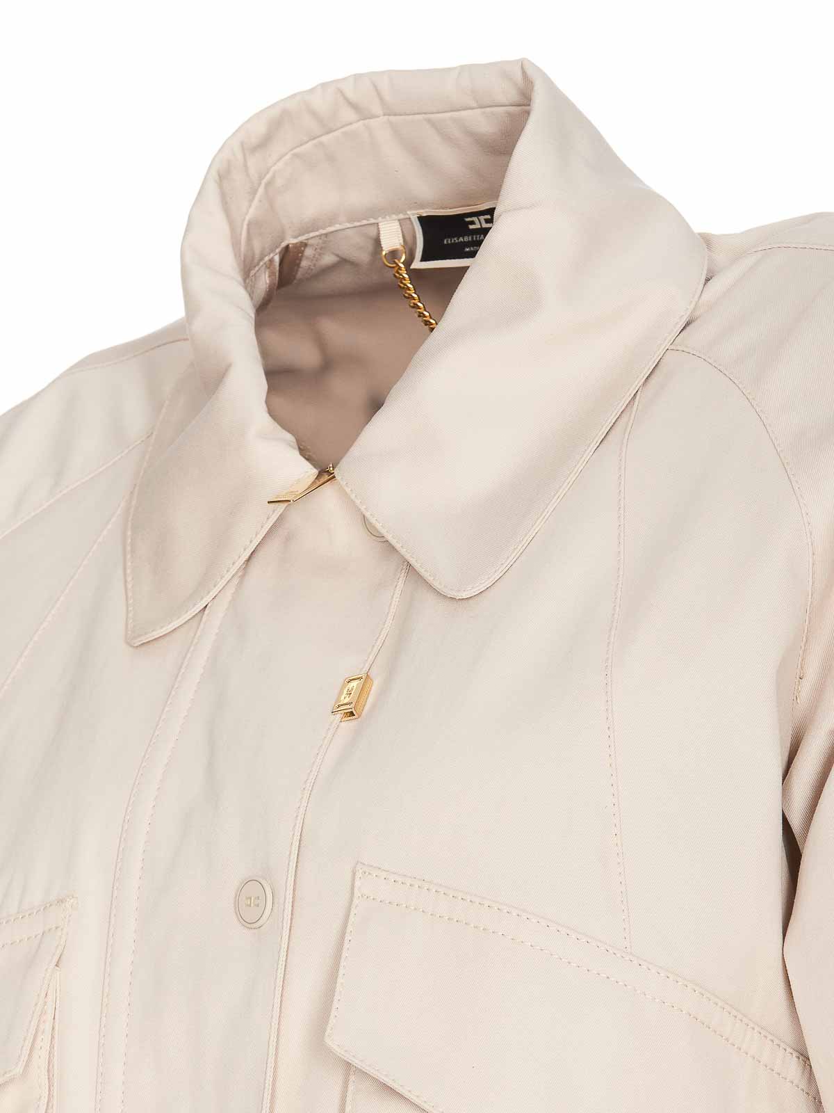 BEA-25FE2615EOS BEIGE RUFFLE JACKET