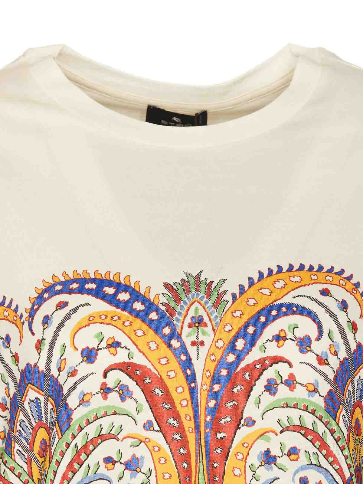 Shop Etro Camiseta - Multicolor In Multicolour
