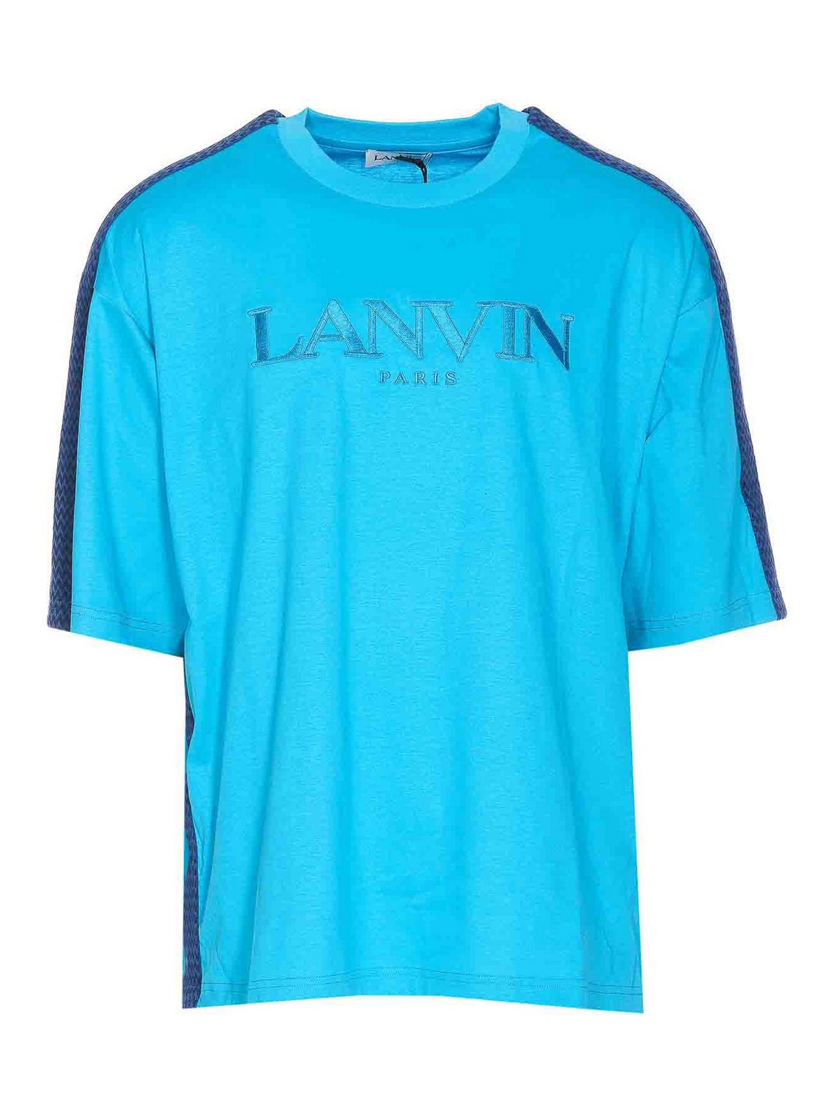 Lanvin T-shirt  Men Color Turquoise