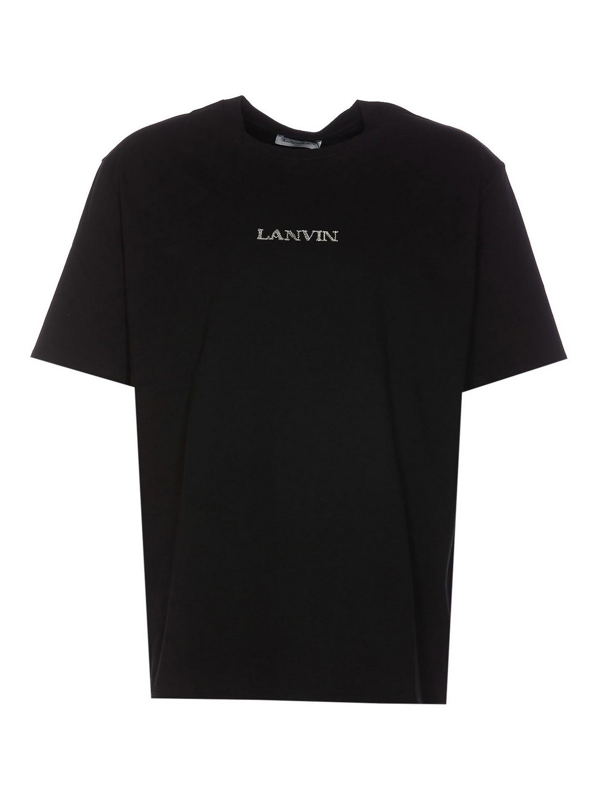 Lanvin Logo T-shirt In Black