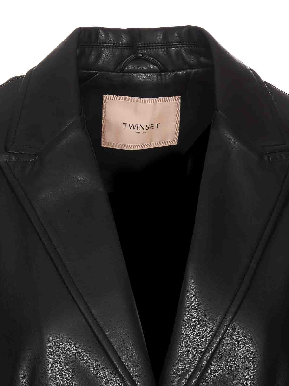 Shop Twinset Blazer - Negro In Black