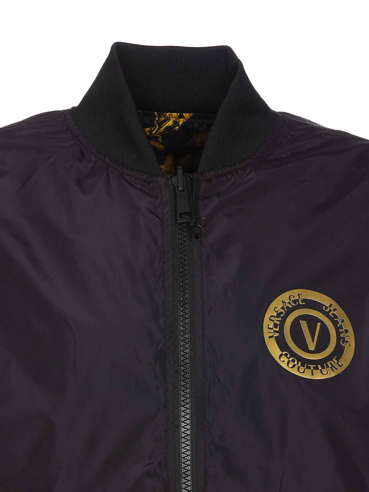 Shop Versace Jeans Couture Chaqueta Casual - Azul In Blue