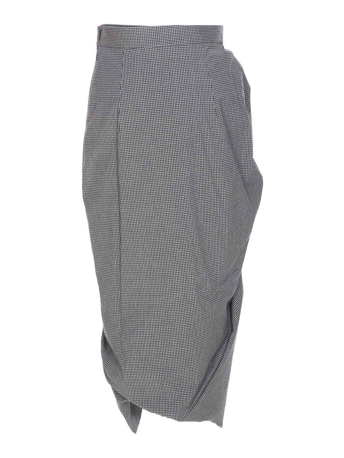 Shop Vivienne Westwood Skirt In Grey