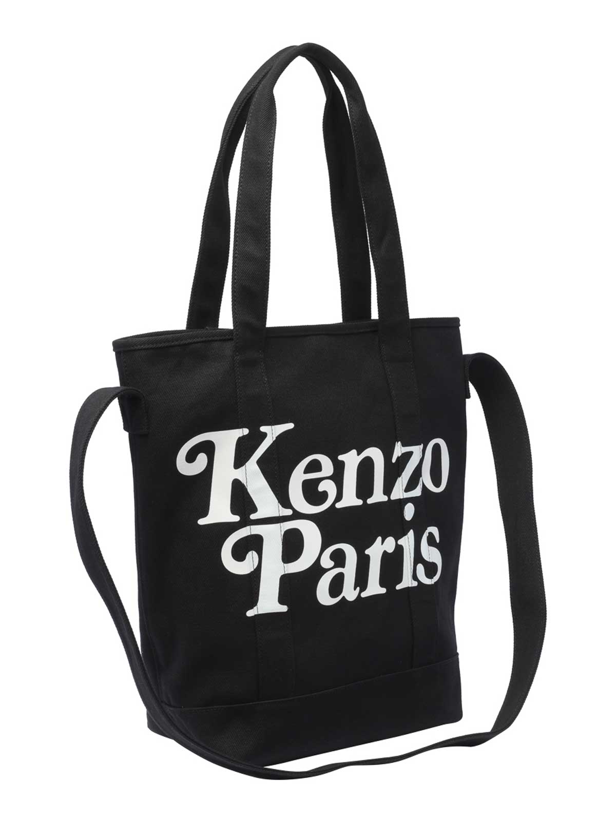 Shop Kenzo Paris Tote Bag In Black