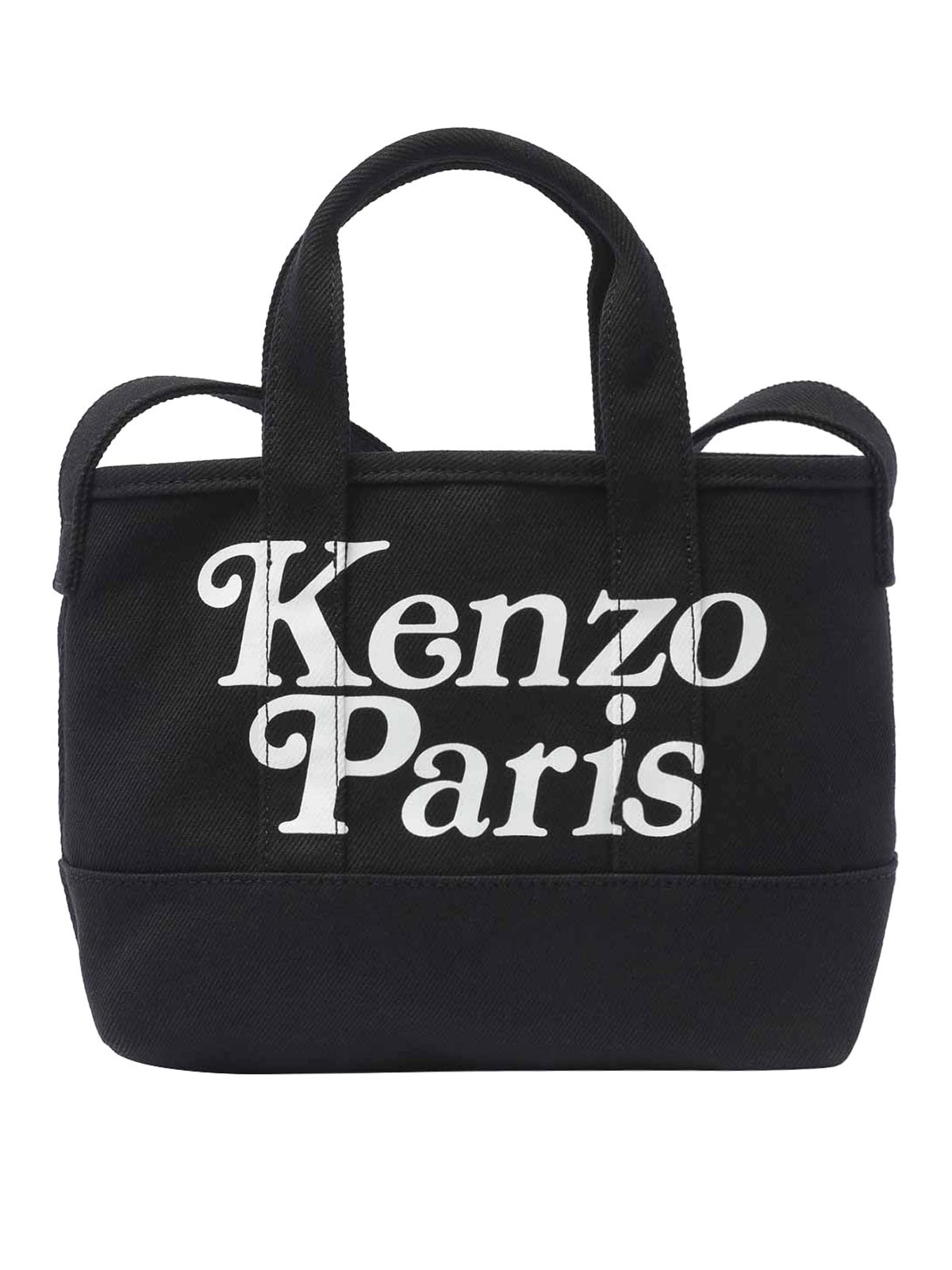 Shop Kenzo Small Paris Bag In Black