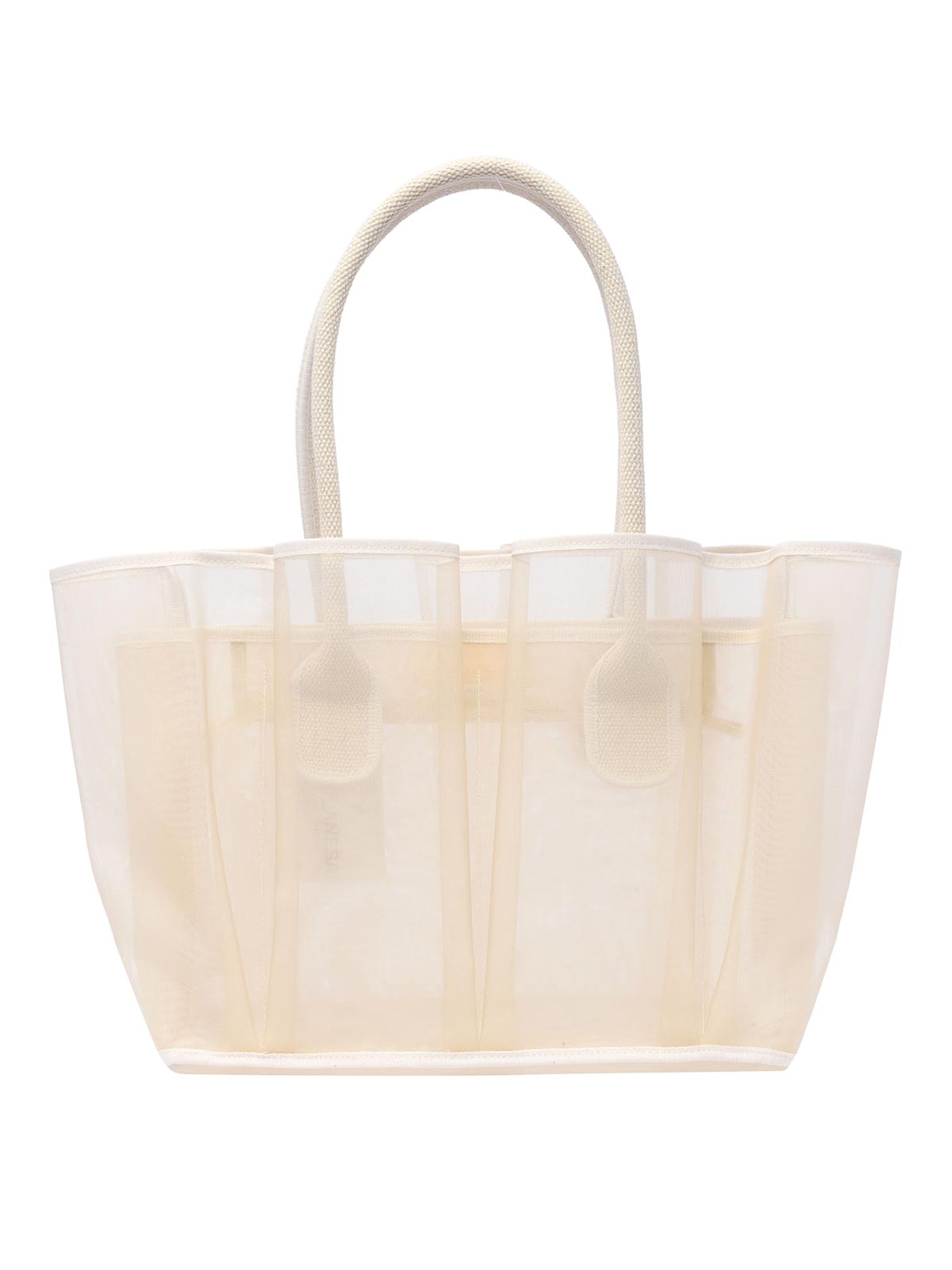 Shop La Milanesa Medium Manhattan Shoulder Bag In White