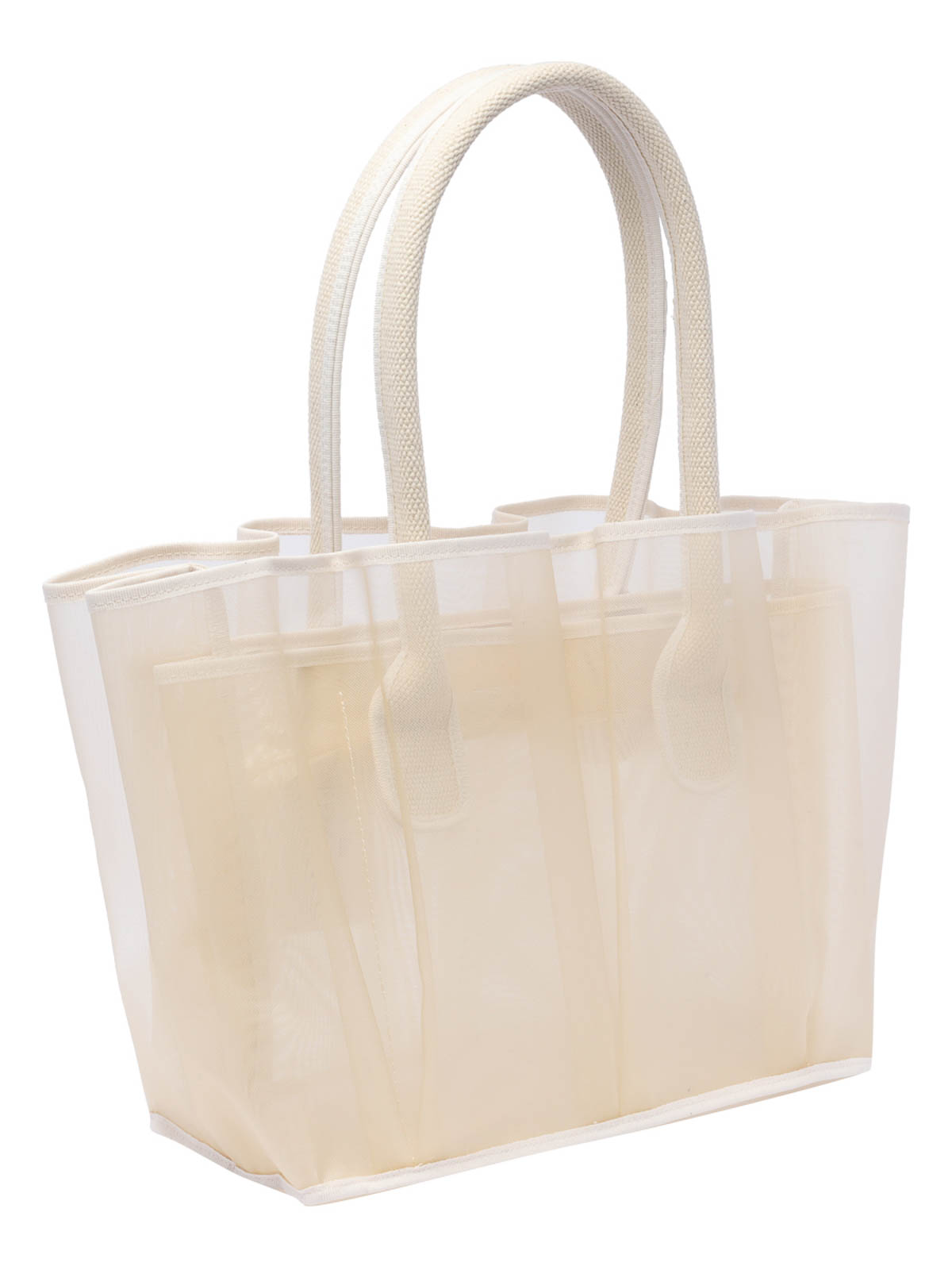 Shop La Milanesa Medium Manhattan Shoulder Bag In White