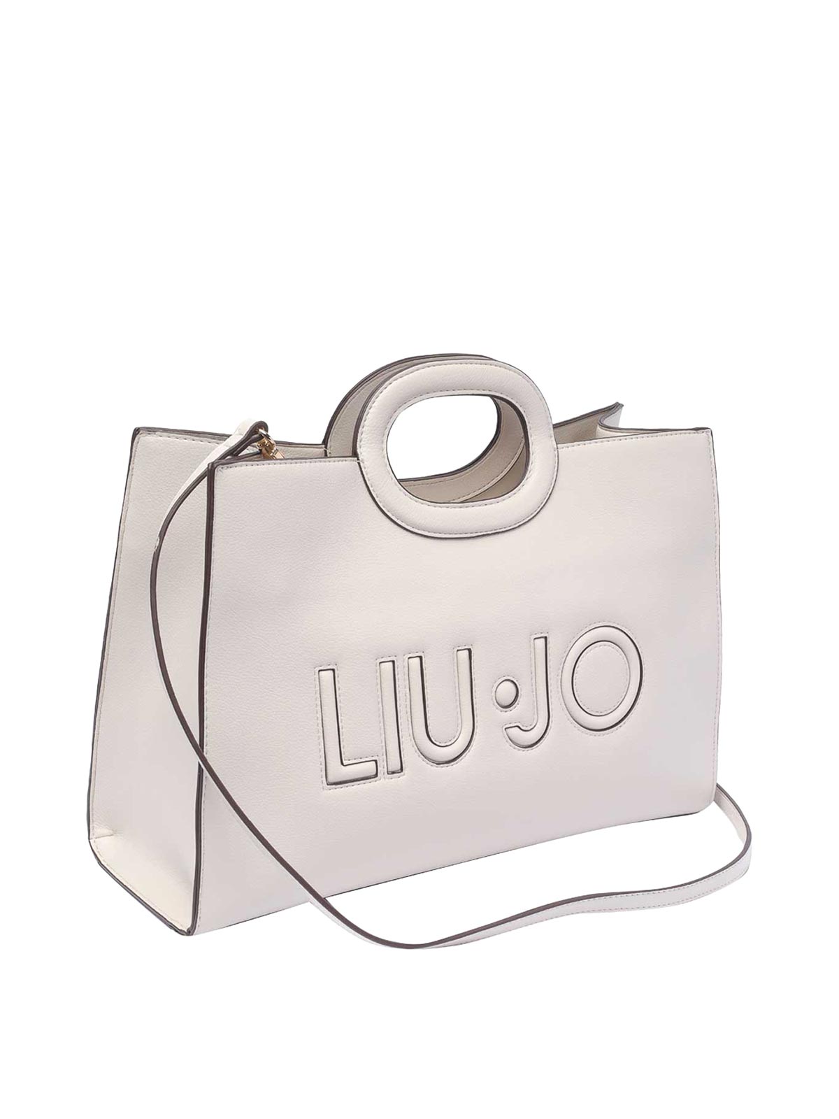 Shop Liu •jo Bolso Shopping - Gris In Grey
