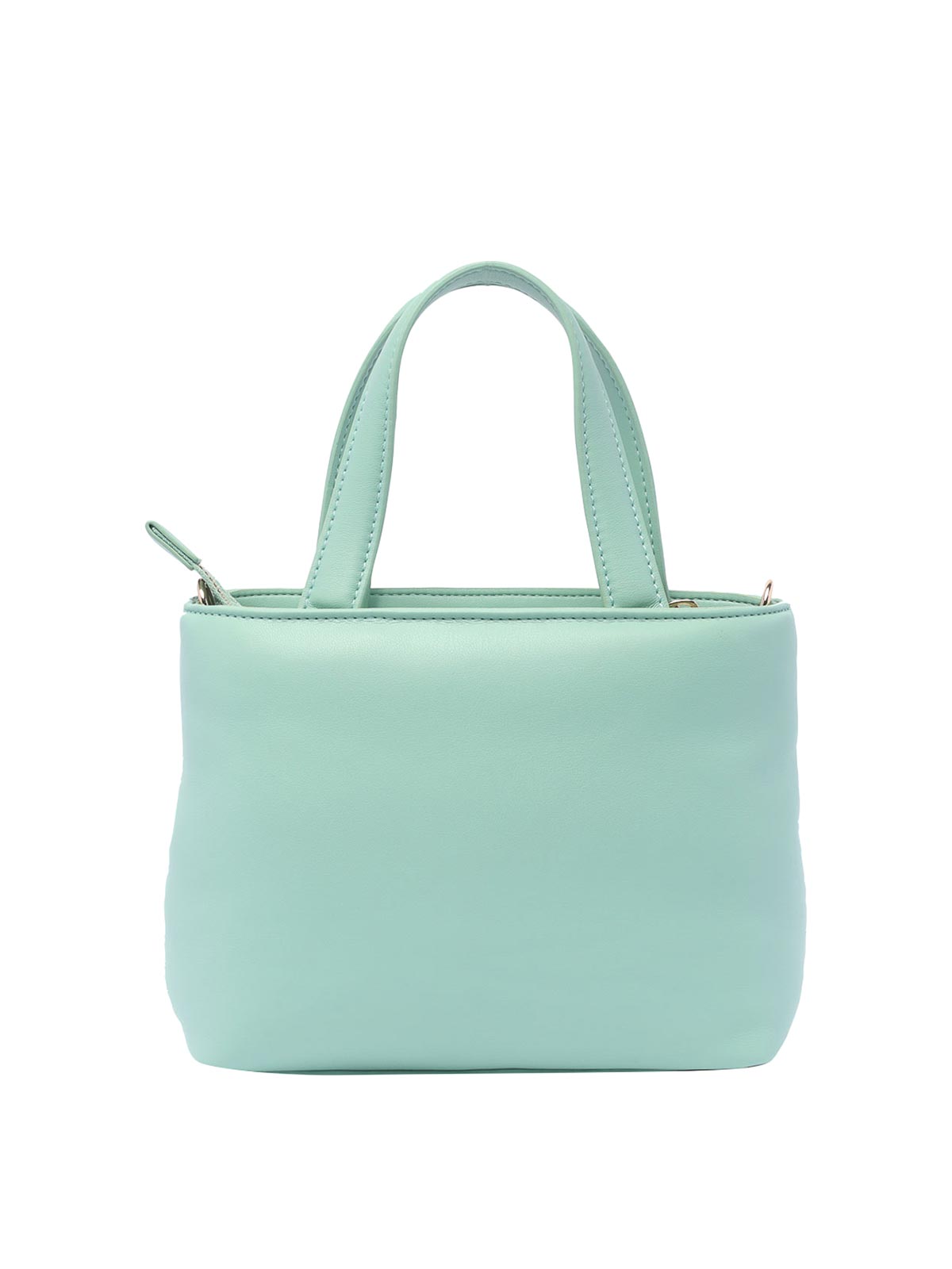 Shop Liu •jo Dust Logo Handbag Zip Open Pocket In Green