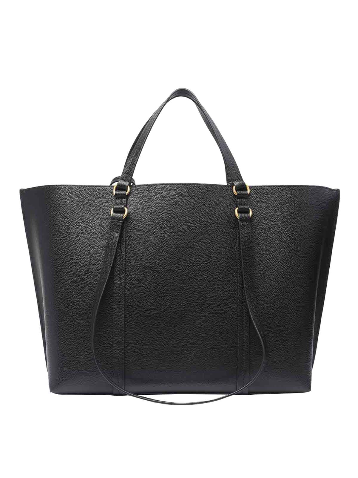 Shop Pinko Big Shopper Bag In Black