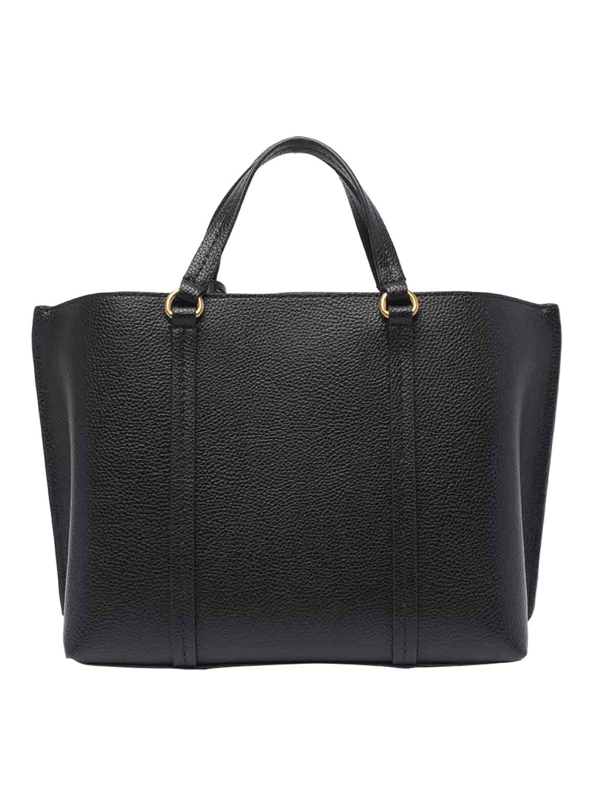 Shop Pinko Medium Shopper Bag In Black