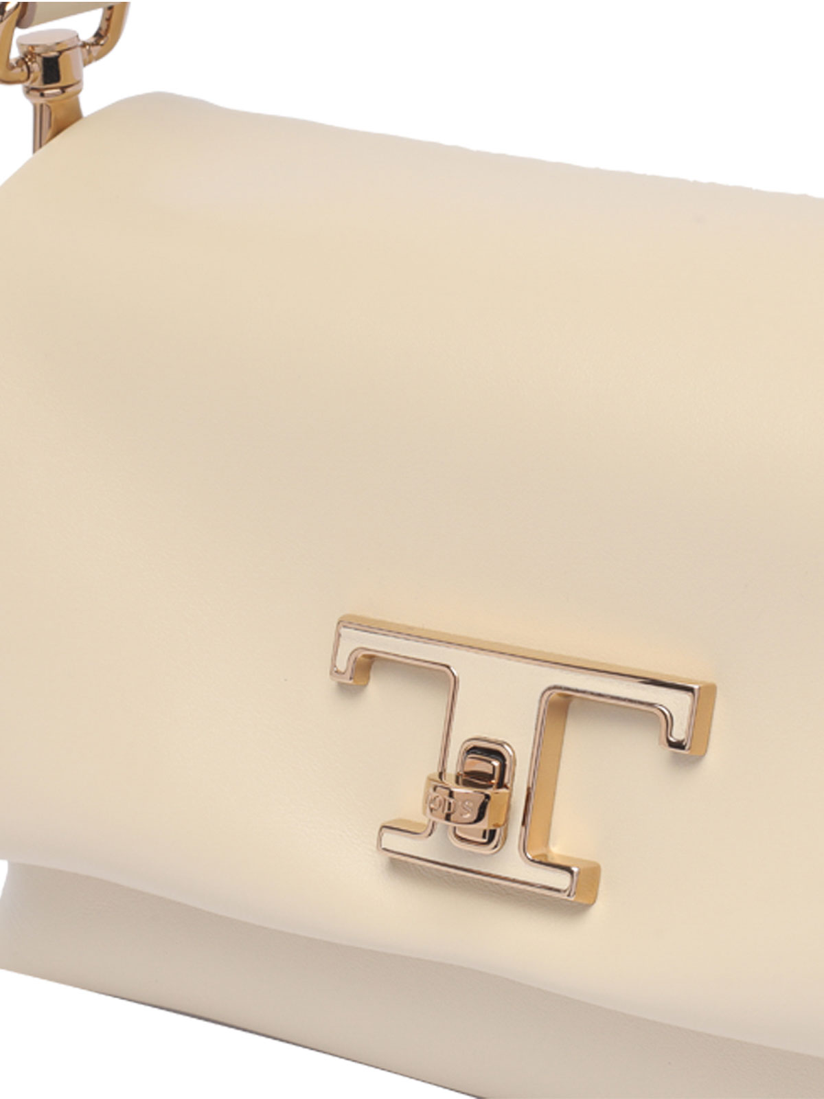 Shop Tod's Prime Shoulder Bag In Beige