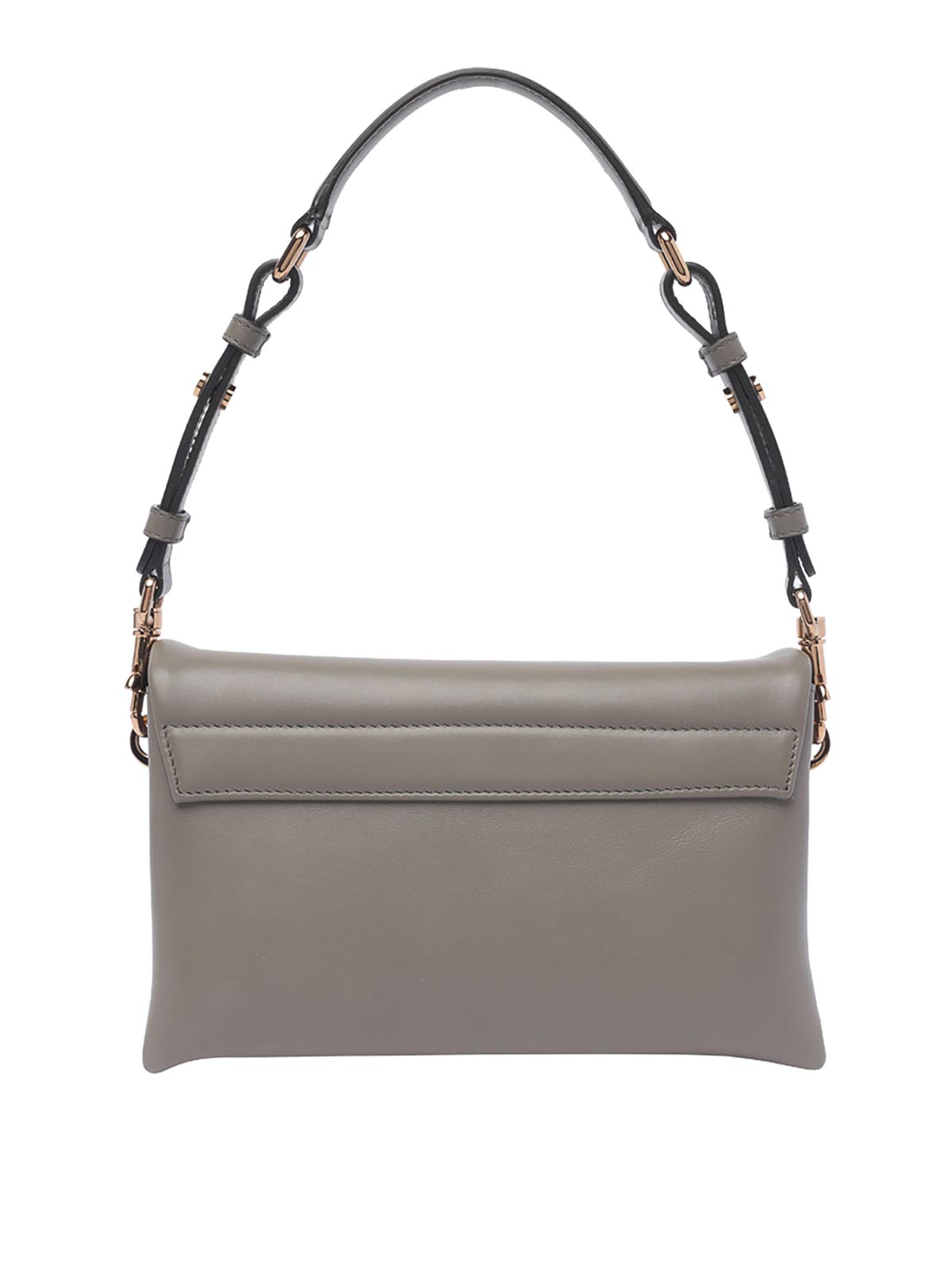 Shop Tod's Prime Shoulder Bag In Grey